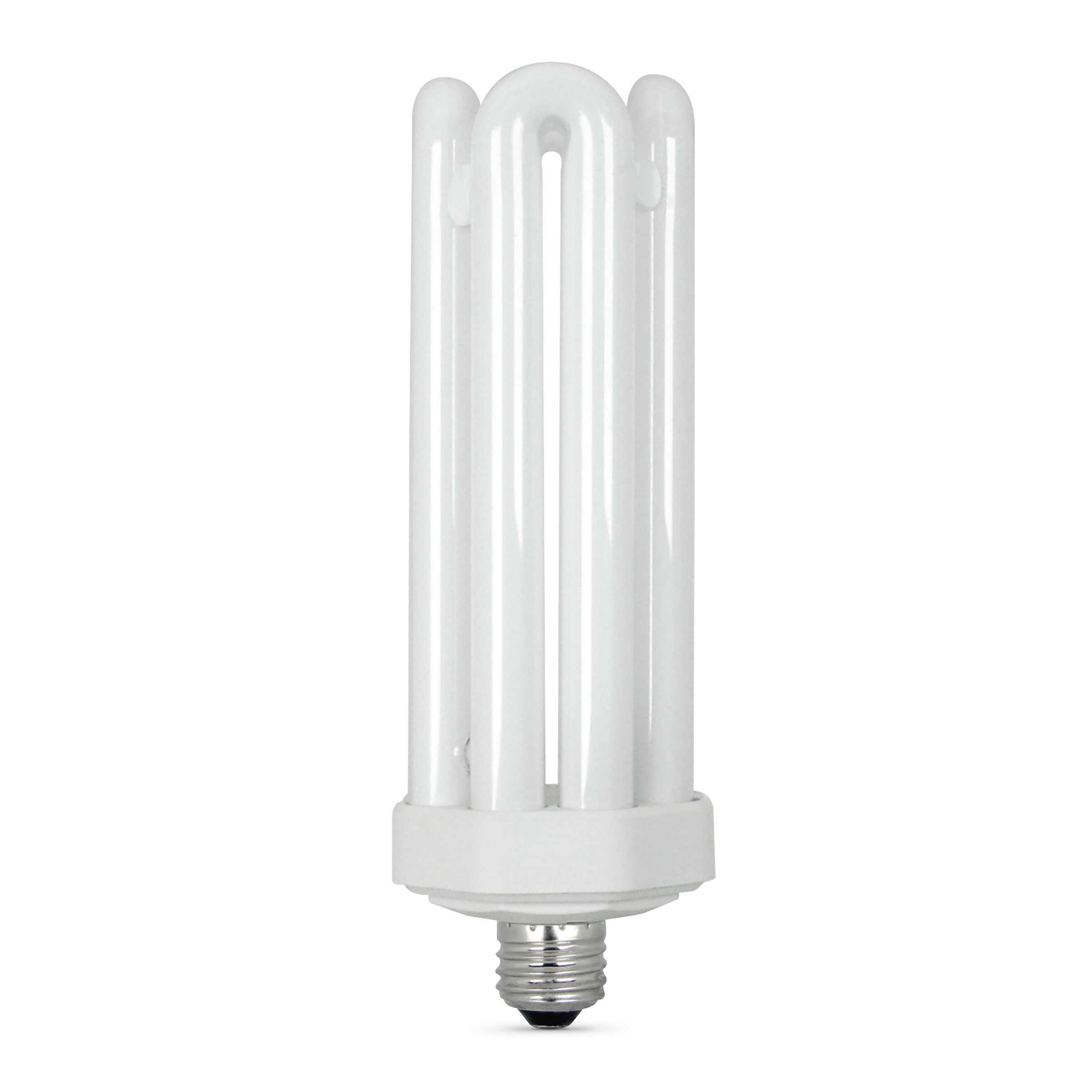 Feit Electric CFL Quad Tube Light Bulb, 300W Equivalent, 6500K Daylight, 65W, PLF65/65, E26 Base with Mogul Adapter,