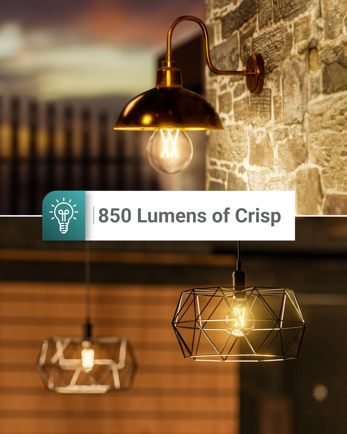 Sunco 6 Pack 9W=60W A19 Dusk To Dawn Outdoor Led Light Bulbs, Cri90 3000K Warm White, 850 Lumens, E26 Medium Base, Photocell Sen