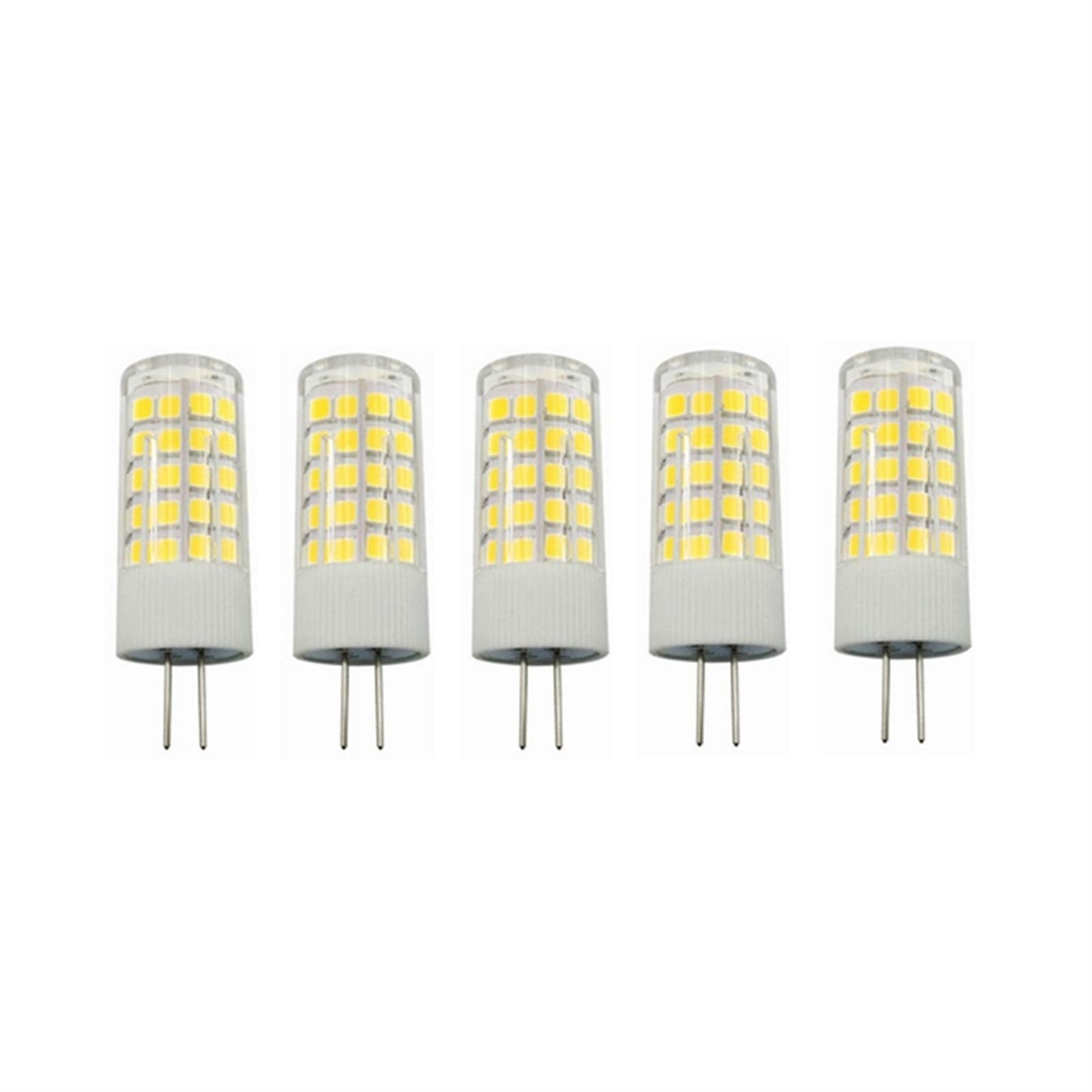 WELSUN 12V AC/DC Led Bulb G4 Base Fixture 350LM Equivalent to 40Watt Halogen Led Replacement for Landscape Lighting/Rv/Under Cab