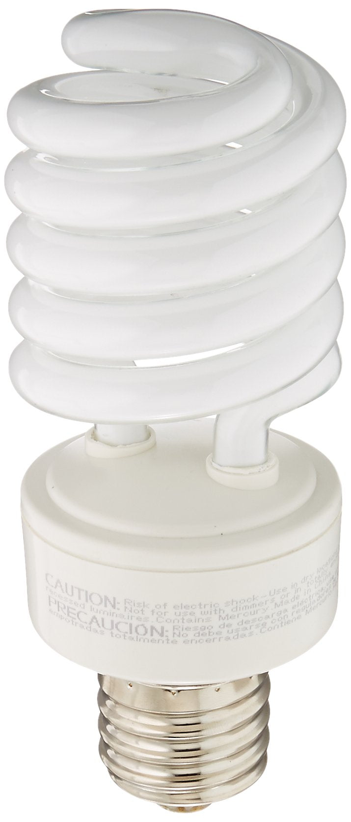 TCP 28942H CFL Spring Lamp - 150 Watt Equivalent (only 42w used!) Soft White (2700K) MOGUL Base Spiral Light Bulb