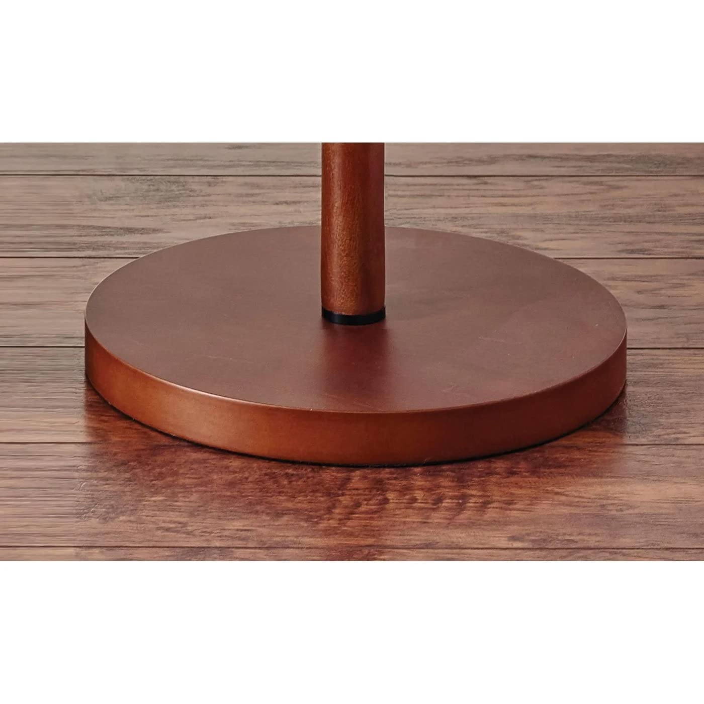 Adesso Hamptons Table Lamp, 31 in., Walnut Eucalyptus Wood, Model 3337-15, 60W Incandescent/13W CFL
