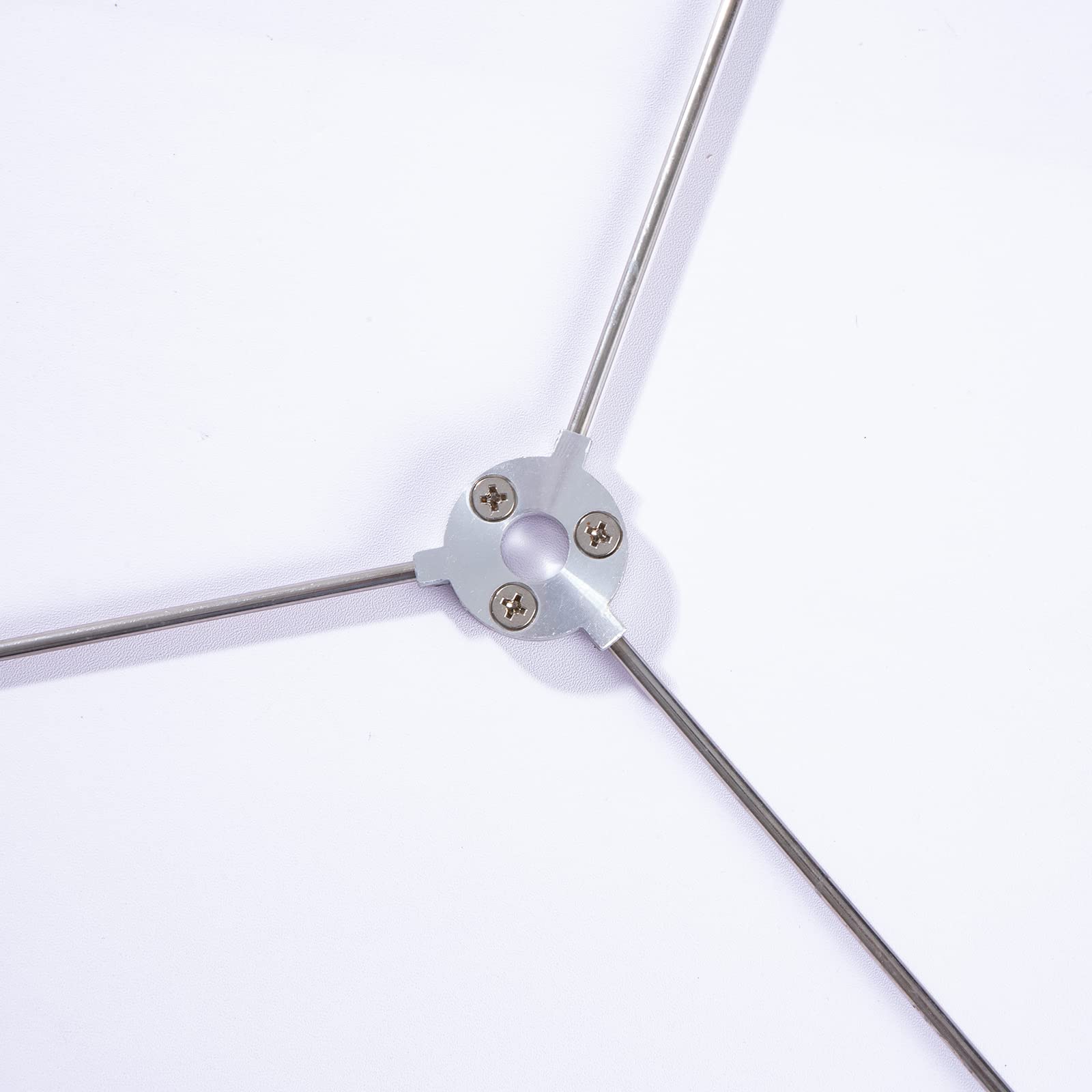 Wellmet 18''X18''X12'' Assembly Required Lampshades For Table Lamp,Bedside Lamp,Floor Lamp,Fabric Drum Lamp Shades Classic Moder