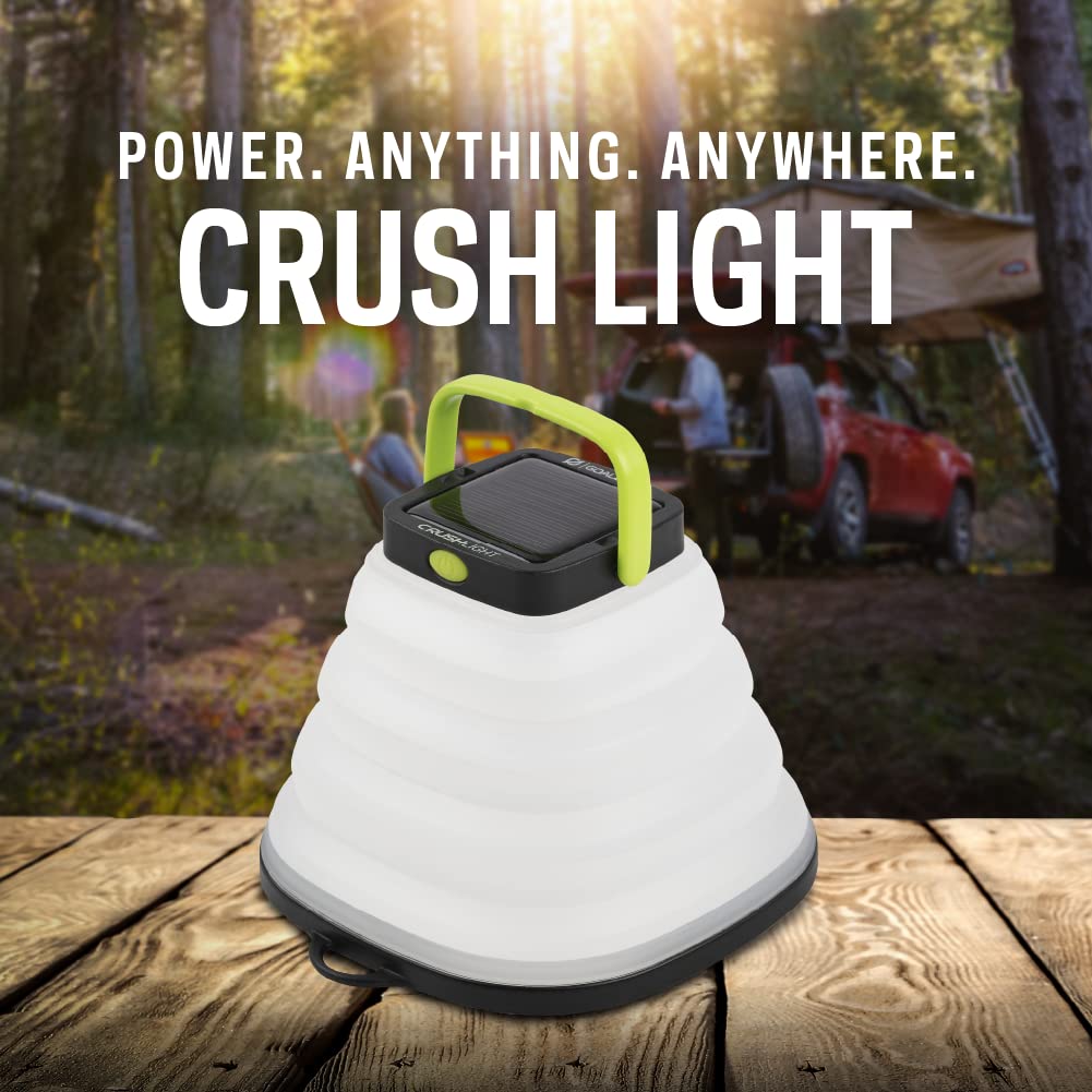 Goal Zero Crush Light Solar Powered Lantern - Model 32012, Compact & Lightweight, Ideal for Camping & Emergency Use