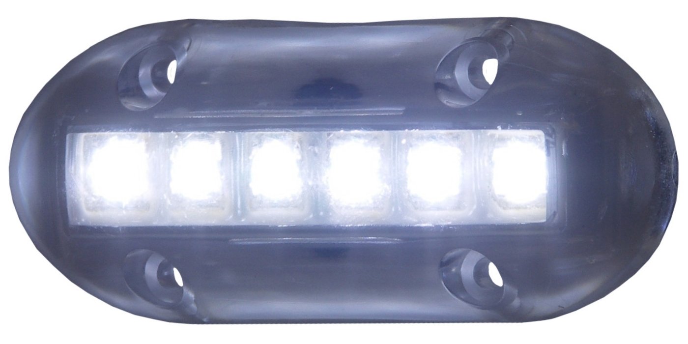 T-H Marine LED Underwater Boat Lights - 180 Lumens, Waterproof, White, Model 3003.6824
