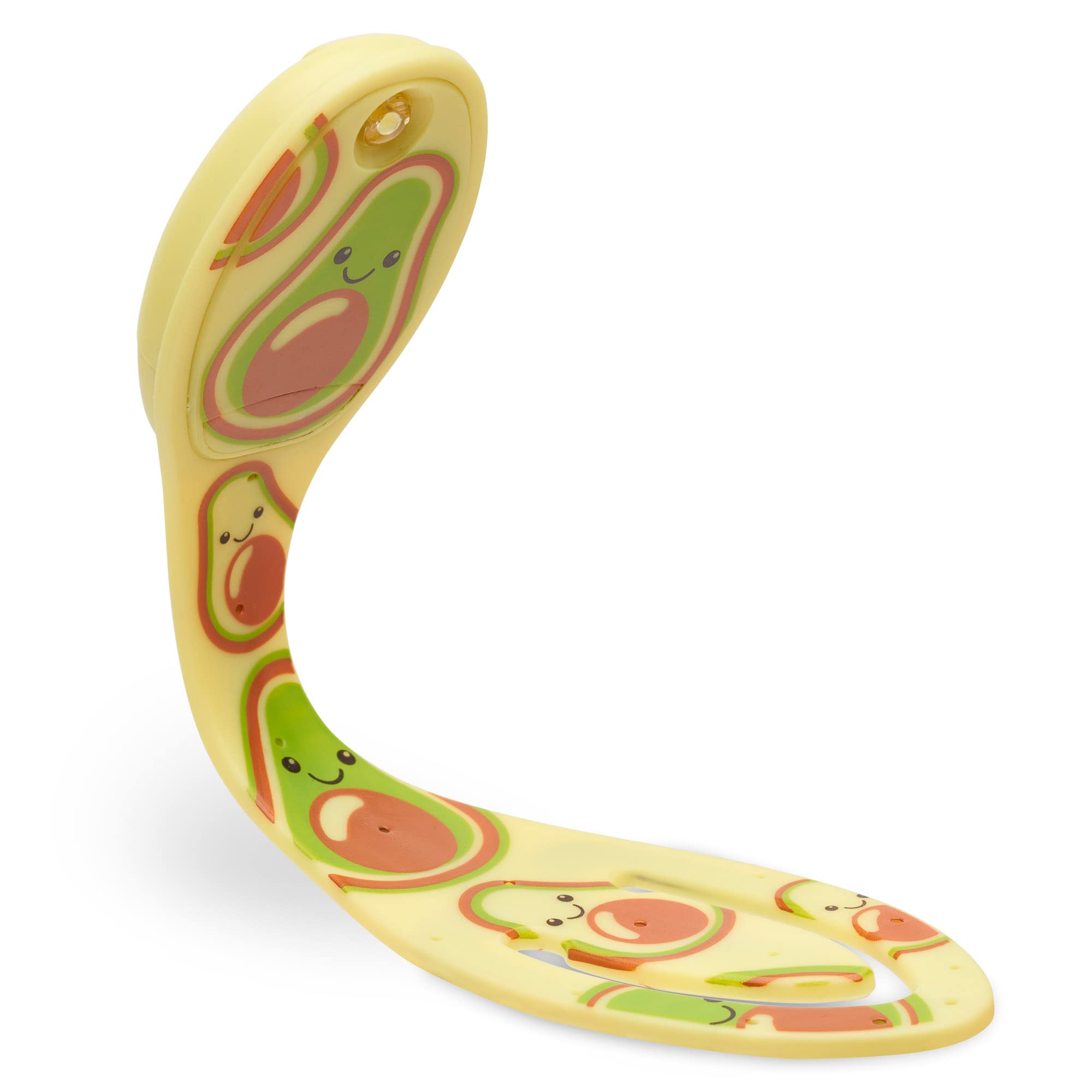 Gifts for Readers & Writers Flexilight LED Reading Light - Clip-On Bookmark, Battery Operated, Avocado, Model FL