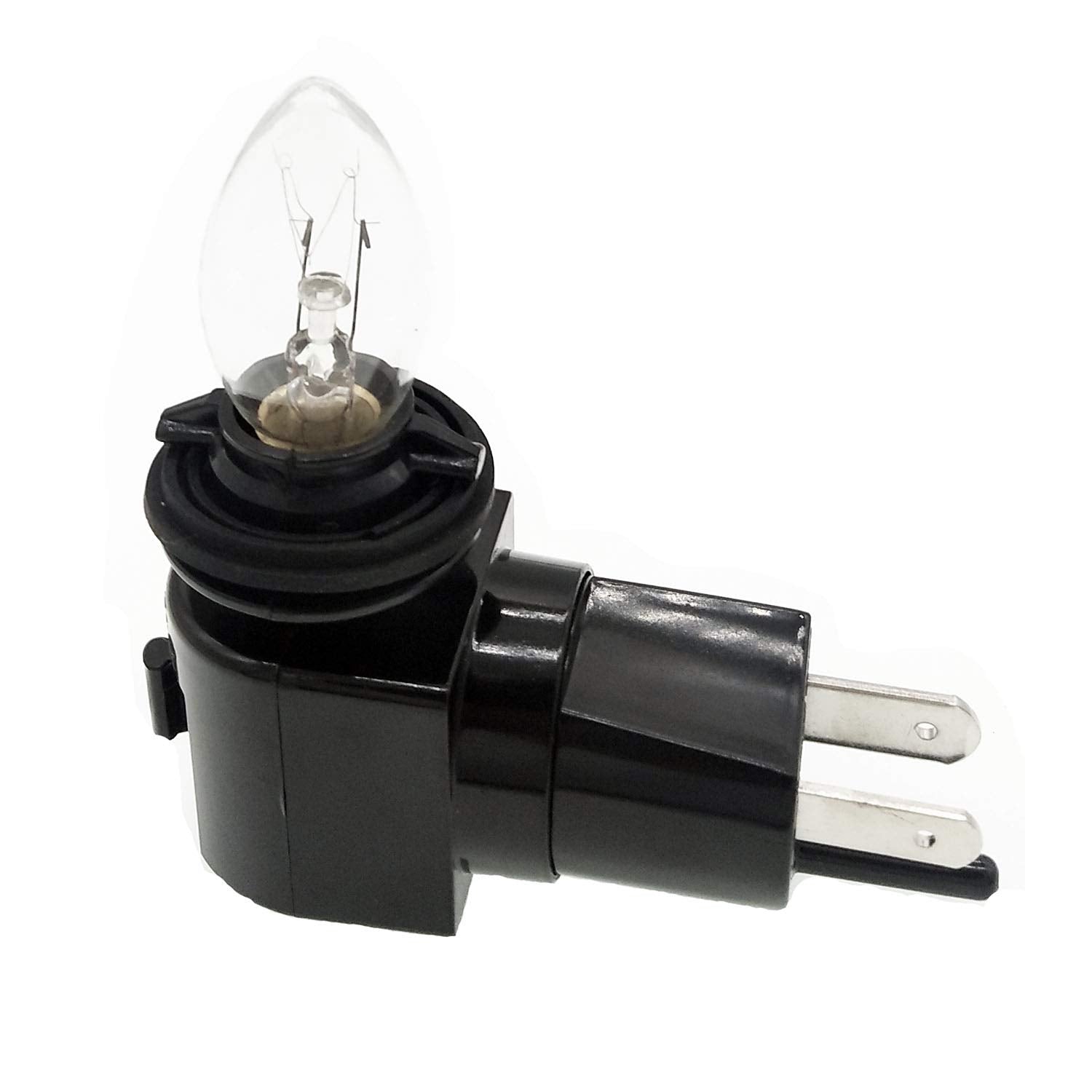 Twdrtdd Plug In Night Light, Adjustable E12 Base Socket With On/Off Switch For Making Decorative Night Lights (Black,1-Pack)