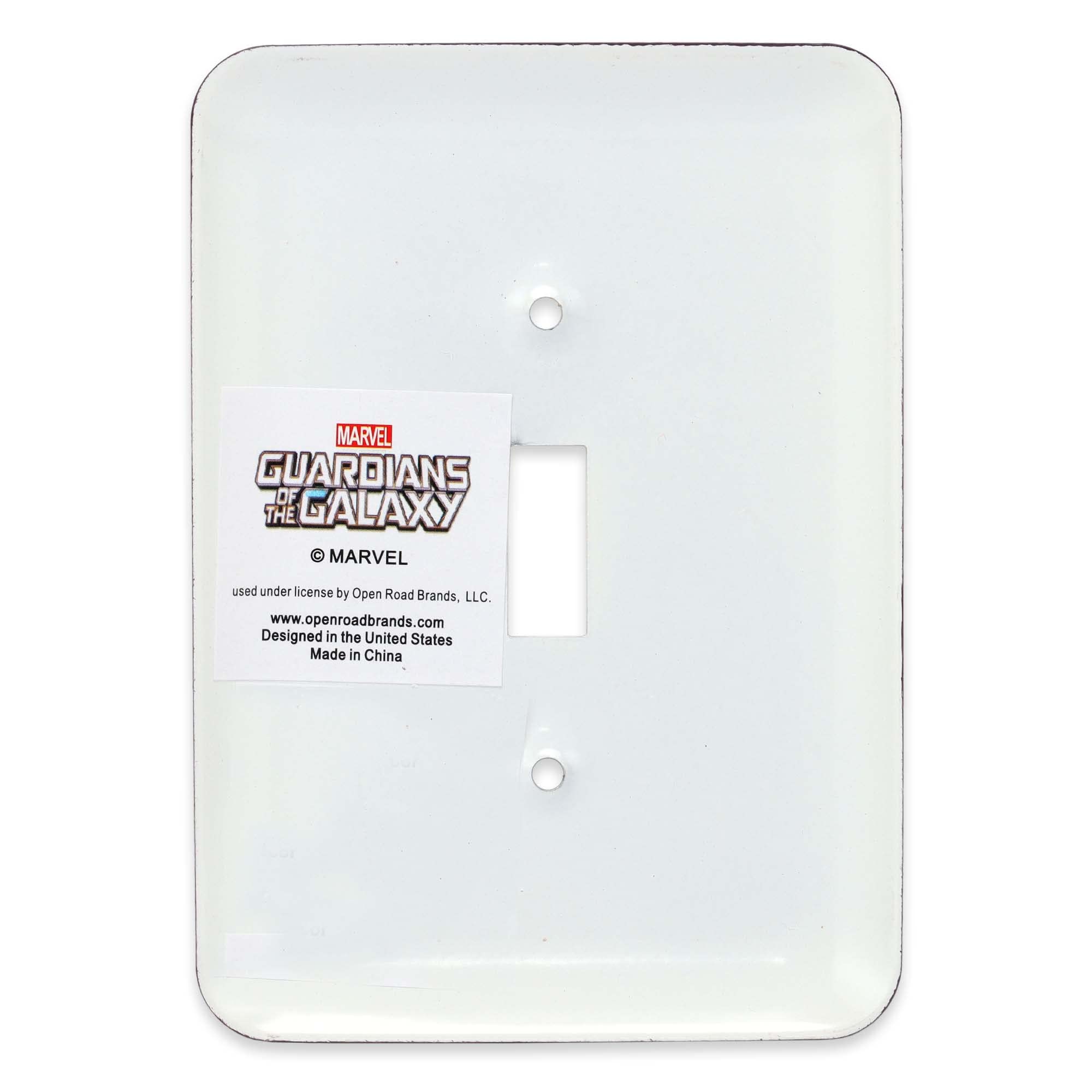 Marvel Groot Metal Light Switch Plate - Groot Switch Plate Decoration For Bedroom Or Man Cave - Get Your Groot On!