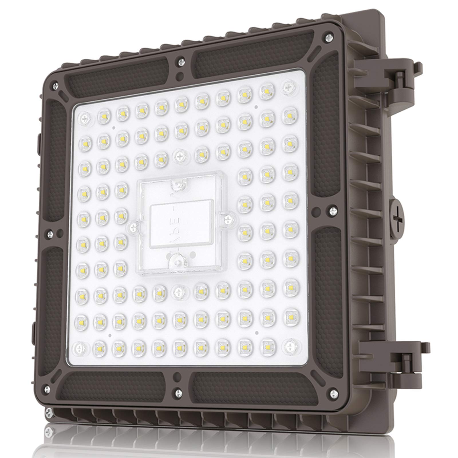 HYPERLITE LED Canopy Light 65W 8450 Lumens 5000K Daylight Bronze Aluminum Model HYPERLITE-2023-CSL IP65 Waterproof
