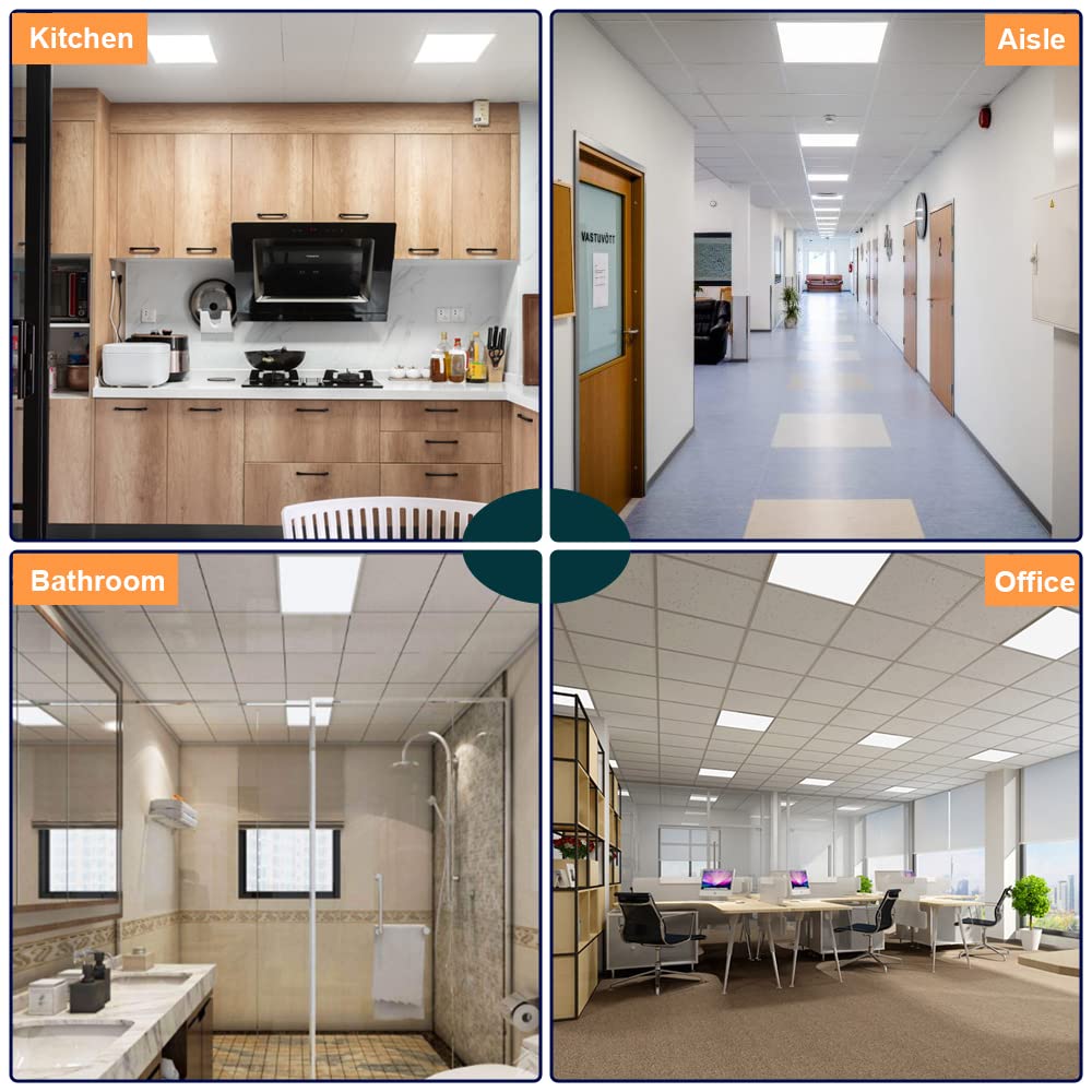 Romwish U Shaped Led Tube Lights, T8 T12, 18W(40W Equiv.), 6000K Super Bright, 2400Lm, Fluorescent Light Tube Replacement, Balla