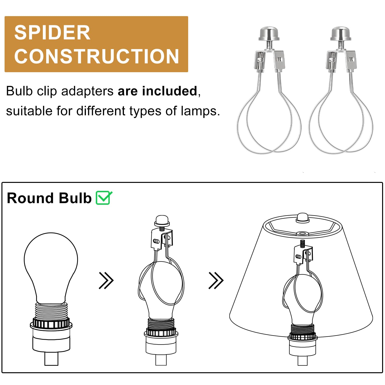 Rattan Lamp Shades Set Of 2, Small Lamp Shades For Table Lamps, 5.5'' Top X 10'' Bottom X 6.6'' High, Wicker Lamp Shade Replacem