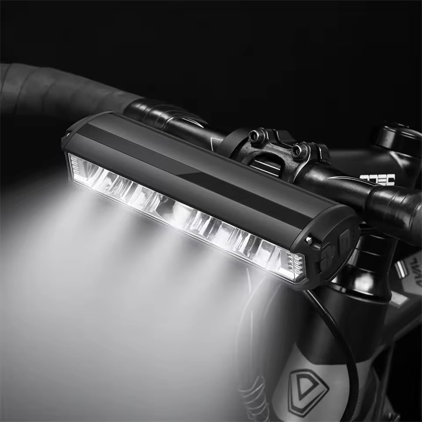 Bike Lights, 2600 Lumen Bicycle Light with 4 Modes, USB Rechargeable Bike Light, Waterproof Bike Headlight with Low Power Indica