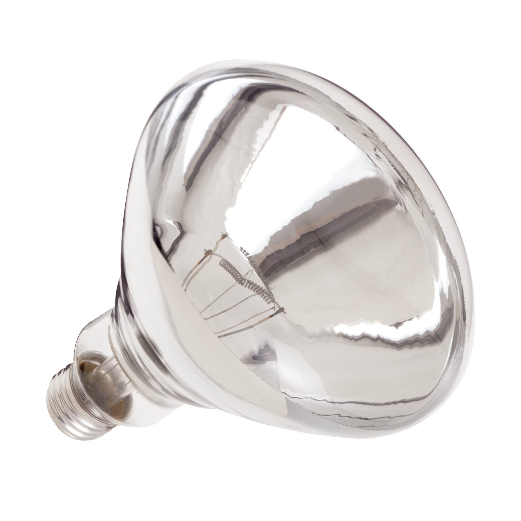 Satco R40 Heat Lamp 250W 120V Shatterproof Clear Glass 1 Count Model S4885