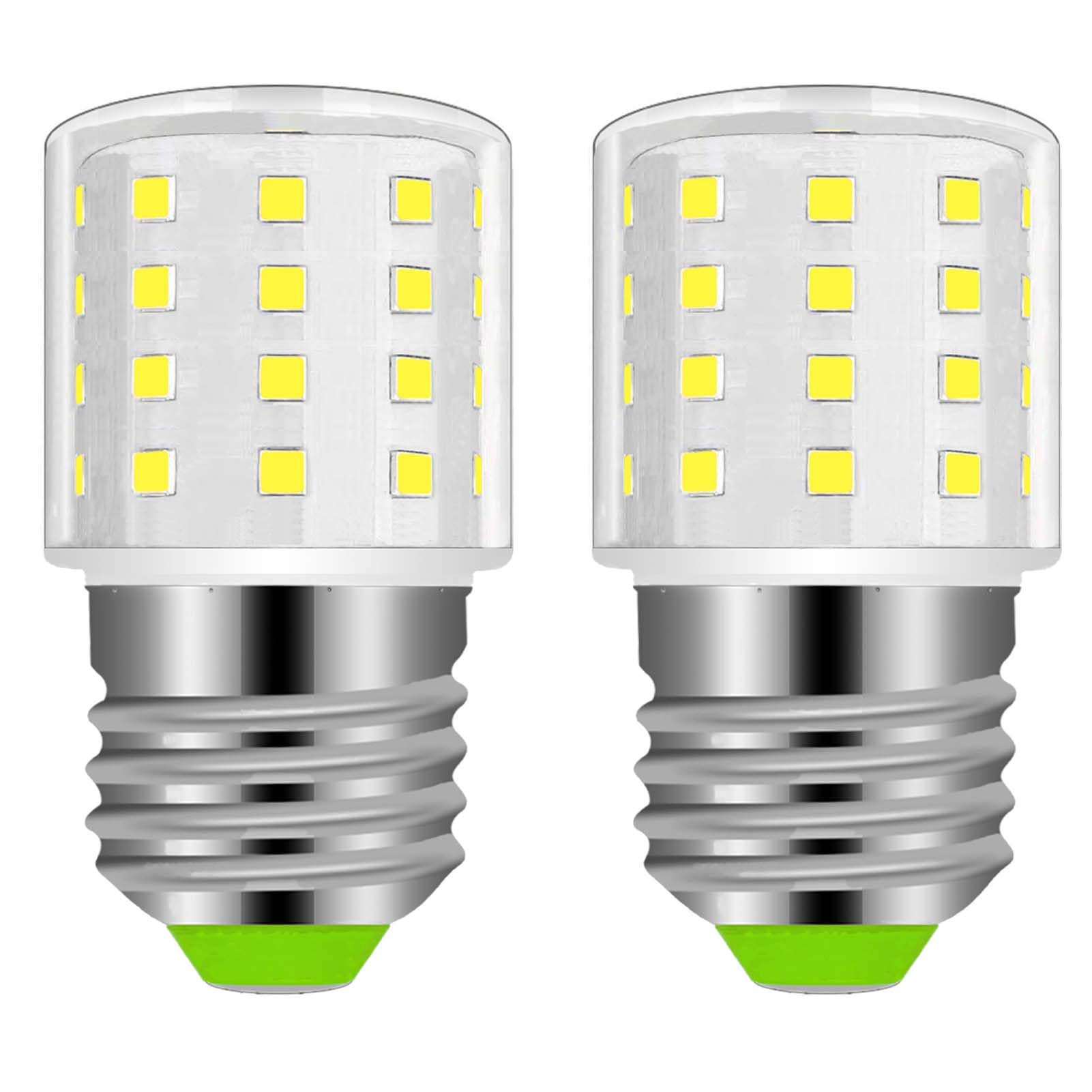 hekmazon Led Refrigerator KEI D34L Light Bulb AC 100-265V 3.5W 40W Halogen Equivalent E26 Medium Base White 6000K 500Lm Pack of 
