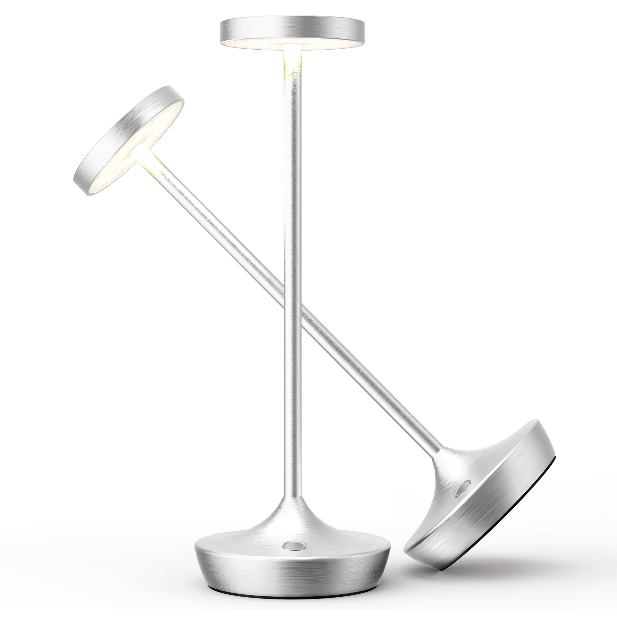 Willdoak Cordless Table Lamp Rechargeable - 6000mAh LED Battery Operated Table Light - Portable Touch Dimmable Outdoor Waterproo