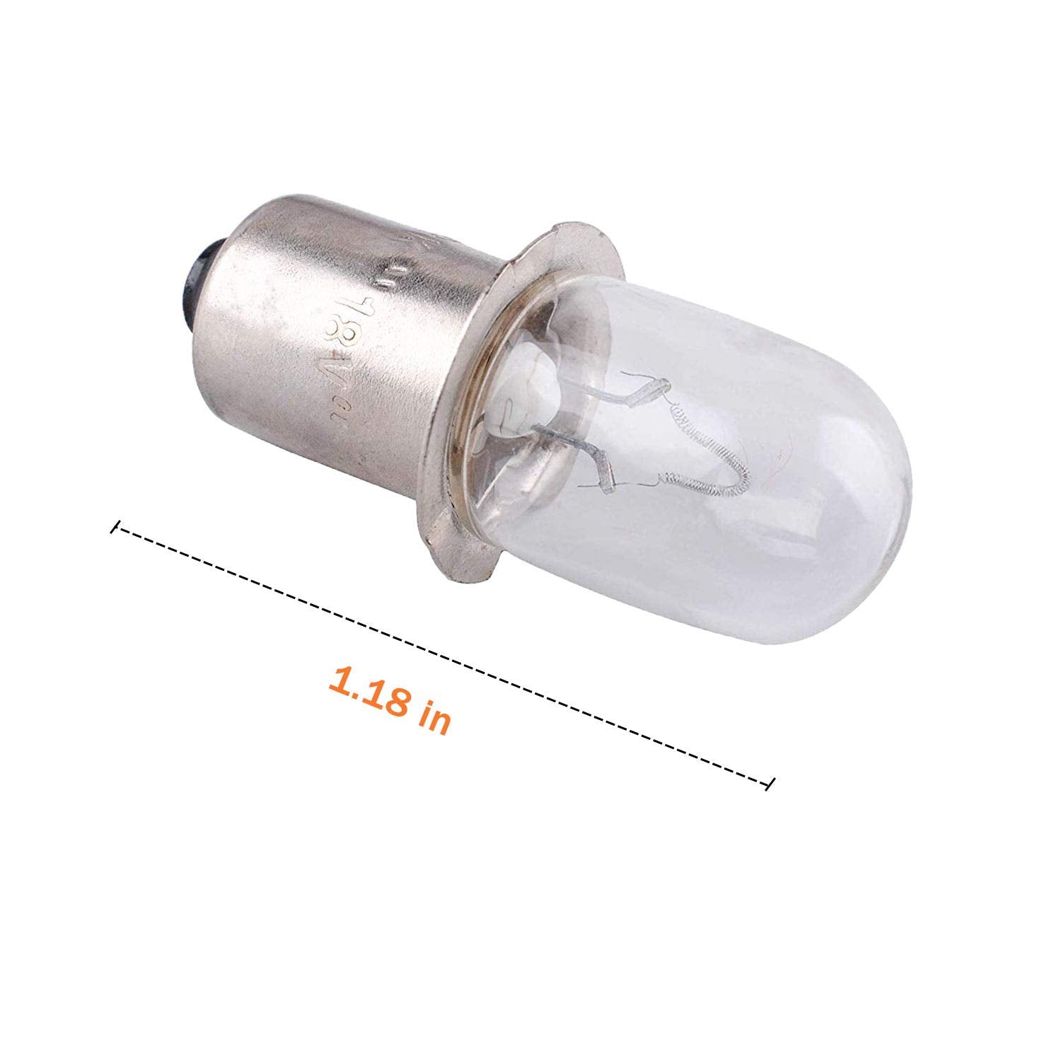 Podoy 780287001 Flashlight Bulbs For Ryobi Ridgid 18V P704 P703 P700 (2 Pack)