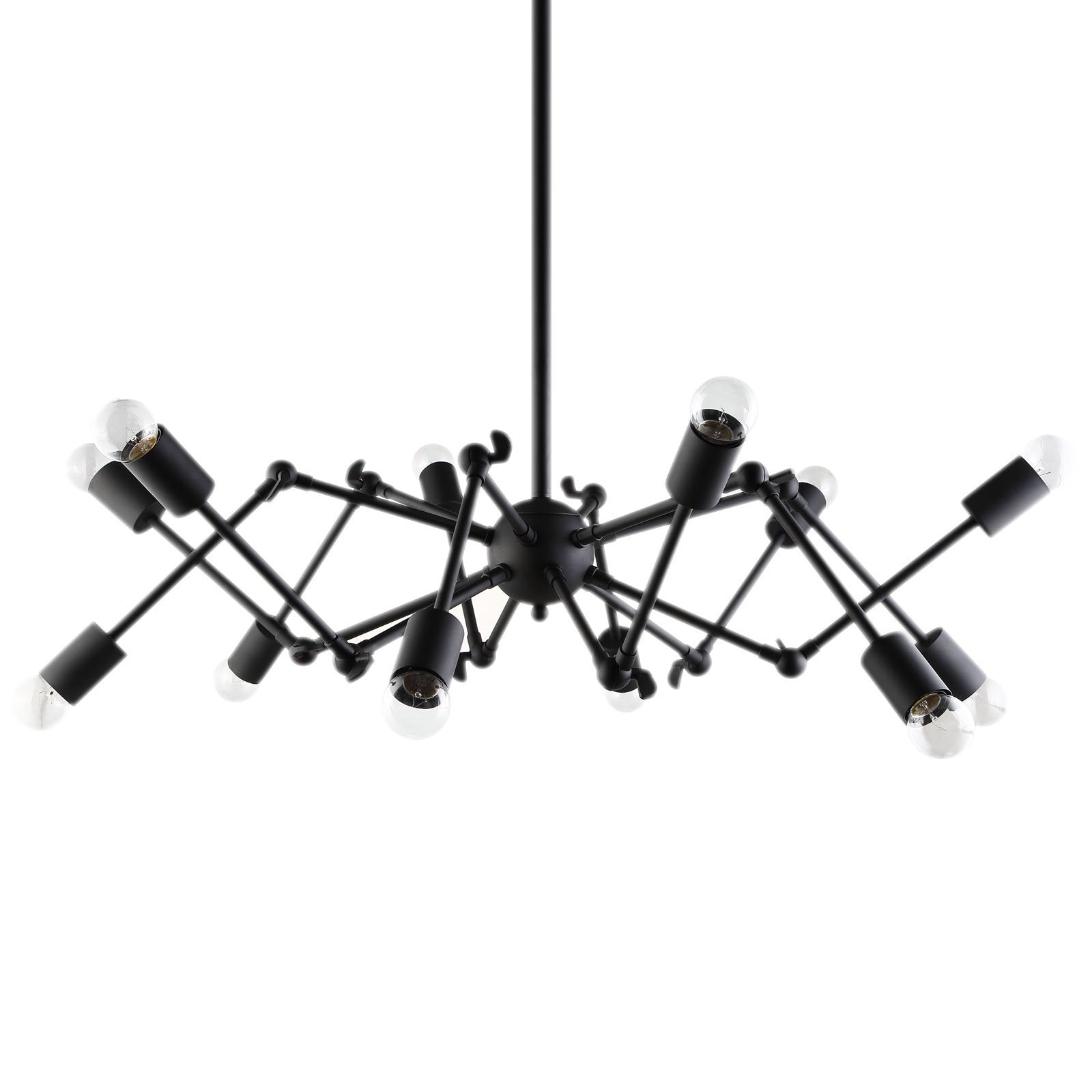 LexMod EEI-1568 Tagmata Ceiling Fixture, Black