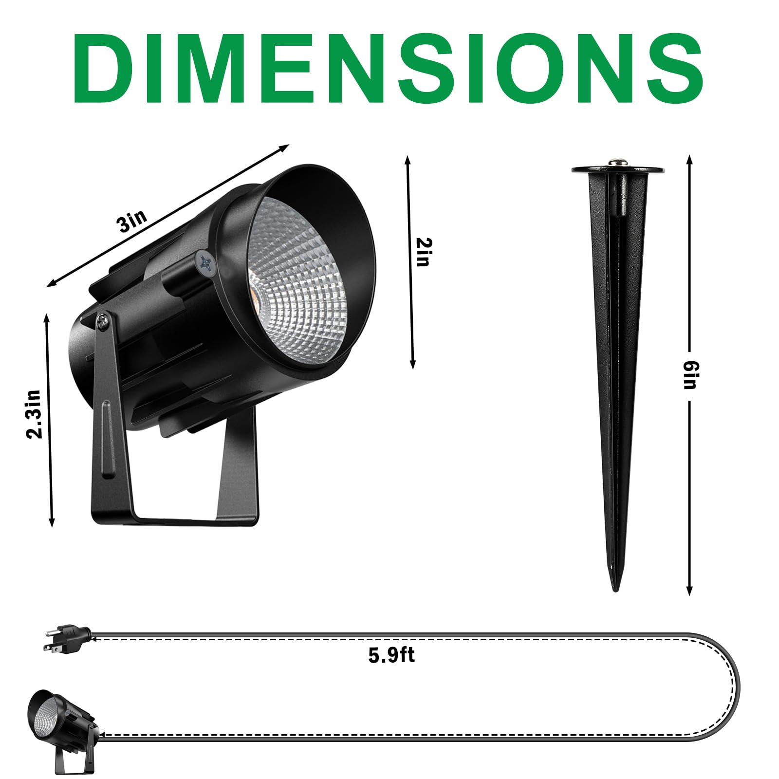 Spot Lights Outdoor Rgb Spotlight Outdoor 12W Color Changing Landscape Lights With Remote Control Outdoor Spotlight For Decorati