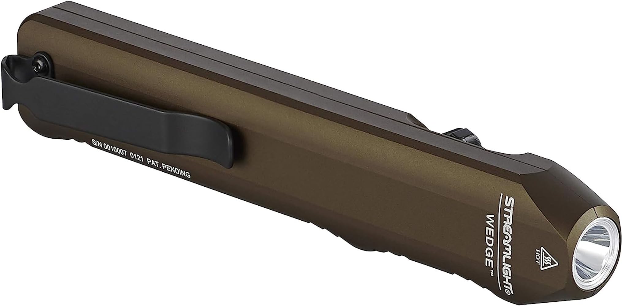 Streamlight Wedge Flashlight 300 Lumens Aluminum Coyote Model 88811 with USB-C Cable and Lanyard