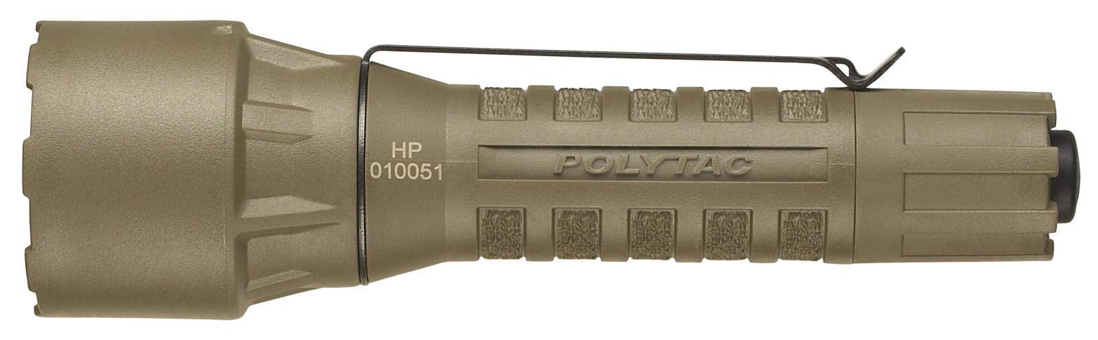 Streamlight 88861 PolyTac LED HP Flashlight with Lithium Batteries, Coyote - 275 Lumens