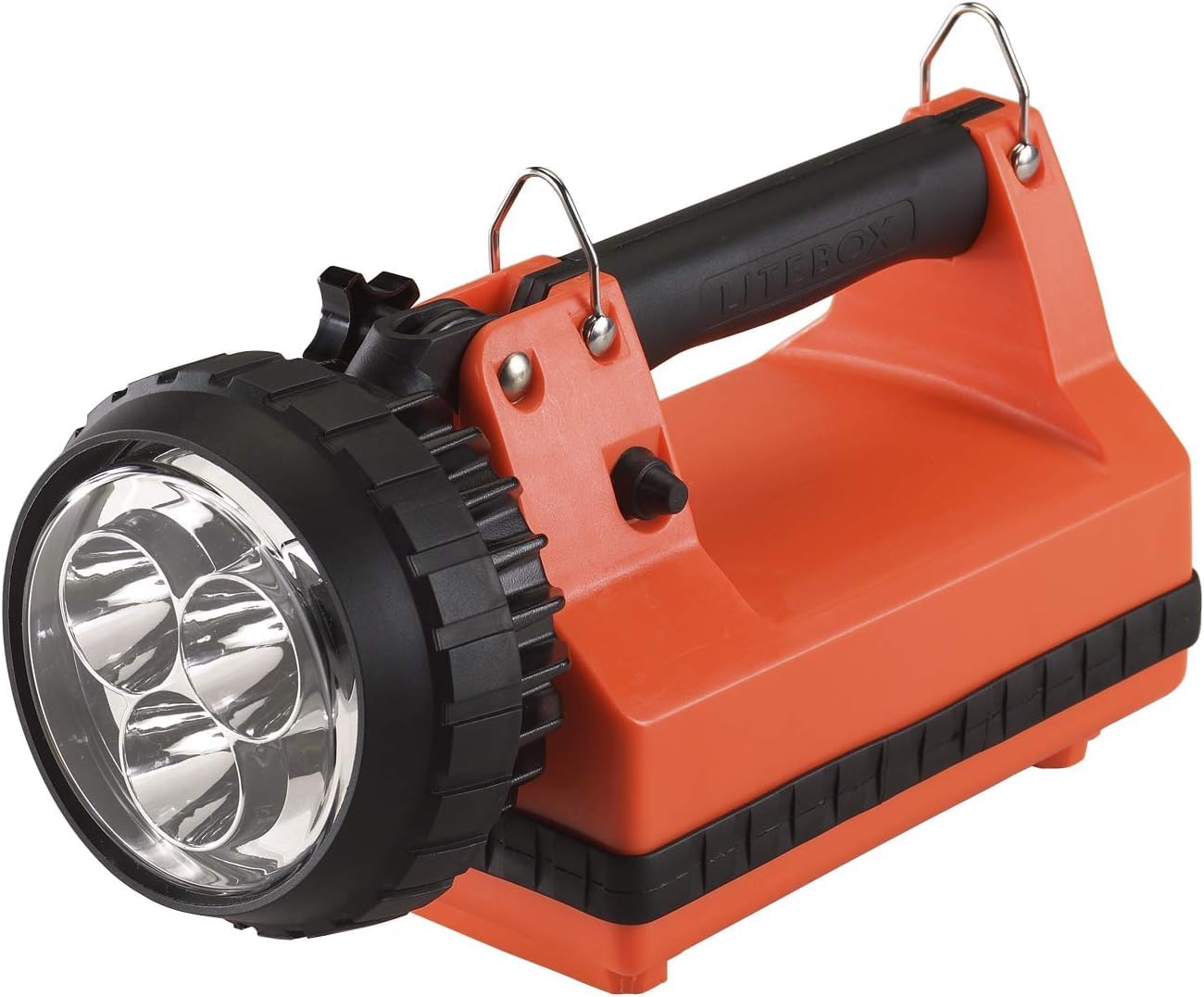 Streamlight 45857 E-Spot LiteBox 1500-Lumen 110000 Candela Rechargeable Spot Beam Lantern with Power Failure System, AC/DC Charg