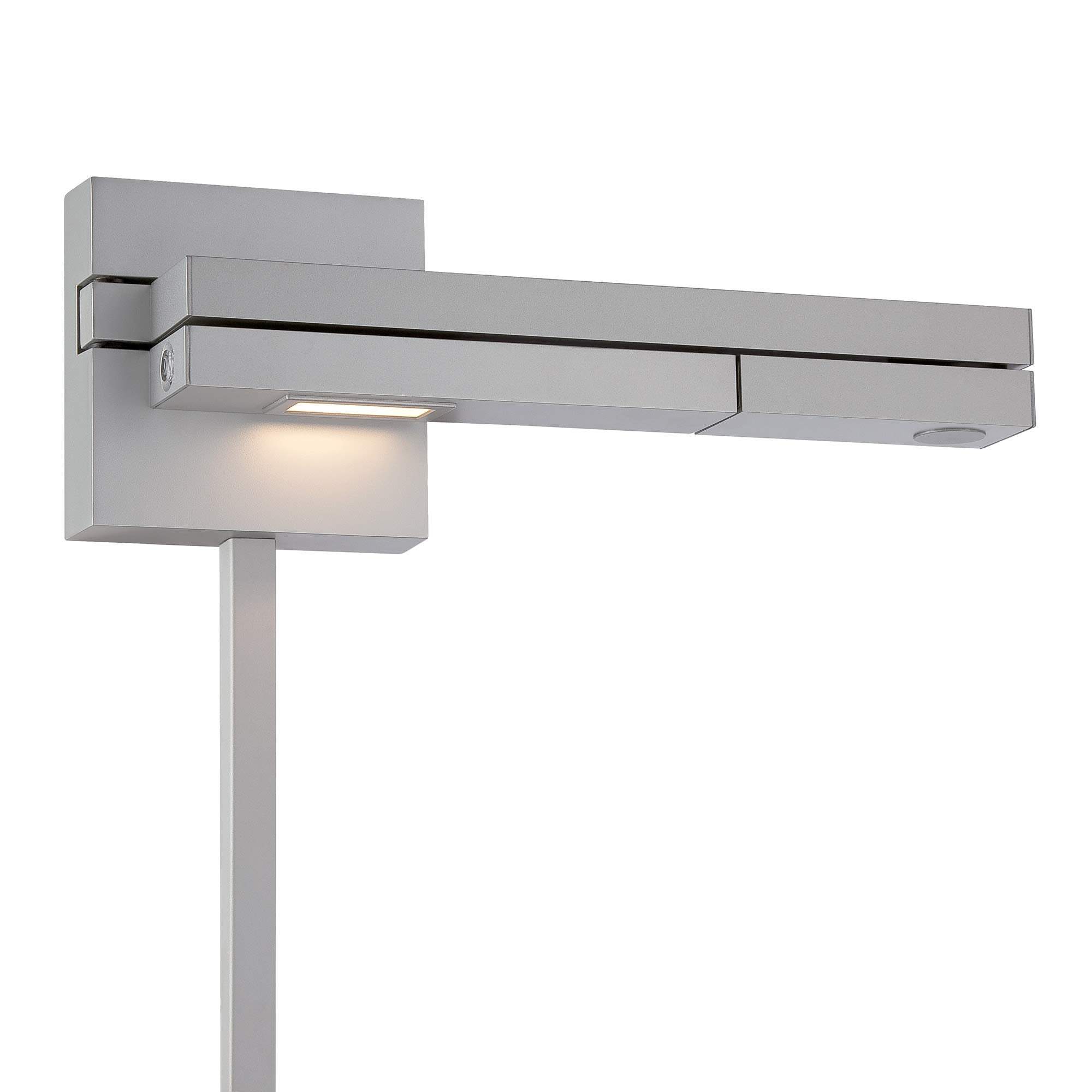 WAC Lighting dweLED, Flip LED Right Swing Arm 3000K in Titanium