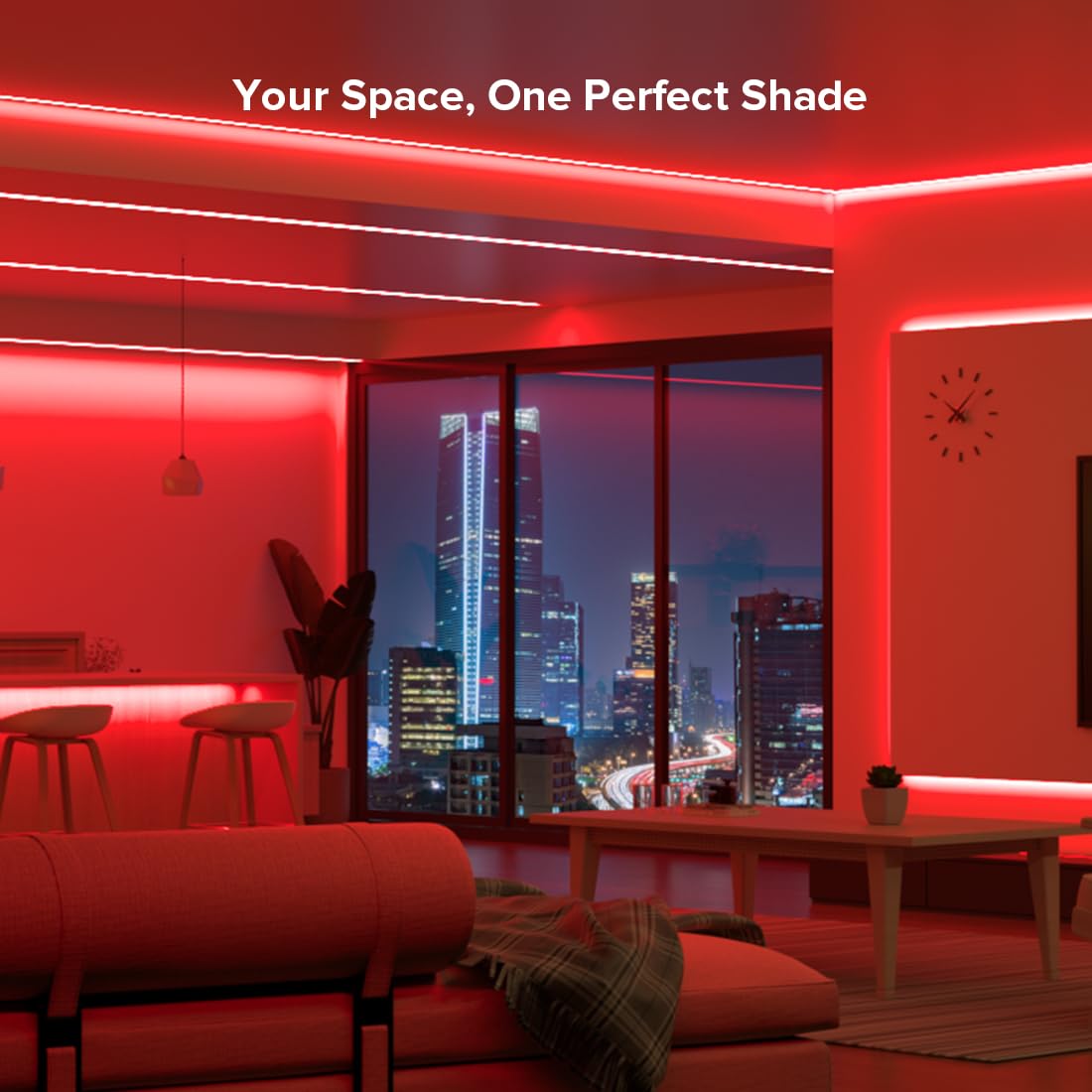 Btf-Lighting Fcob Usb Powered Red Color Cob Led Strip Lights 6.56Ft 640Leds 5V 8Mm Width 90+ High Cri Ultra Bright Flexible Light For 3D Printer Tv Backlight Display Cabinet Pc Diy Decor