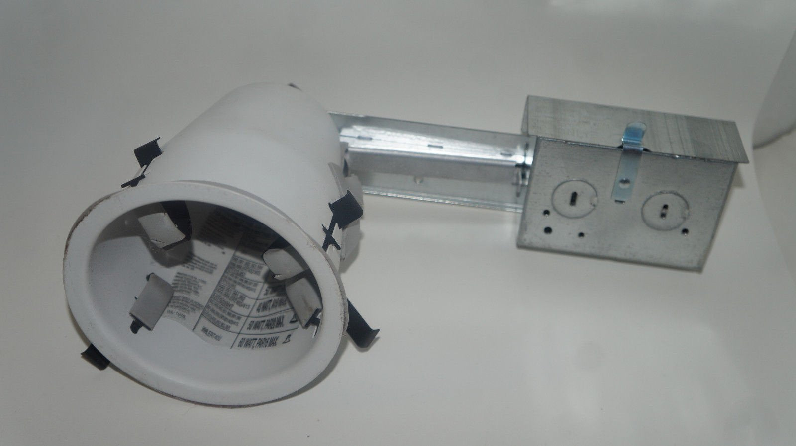 HALO 4Inch Recessed Lighting Housing, Non-IC Air-Tite Remodel Can Light, E26 Traditional Socket-Based for Incandescent or LED Re