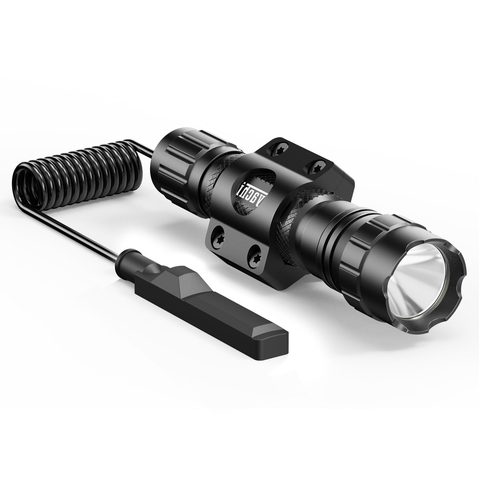 Feyachi Tactical Flashlight 1200 Lumen LED Weapon Light,Waterproof with Picatinny/M Lock Mount, Pressure Switch Included (Low Pr
