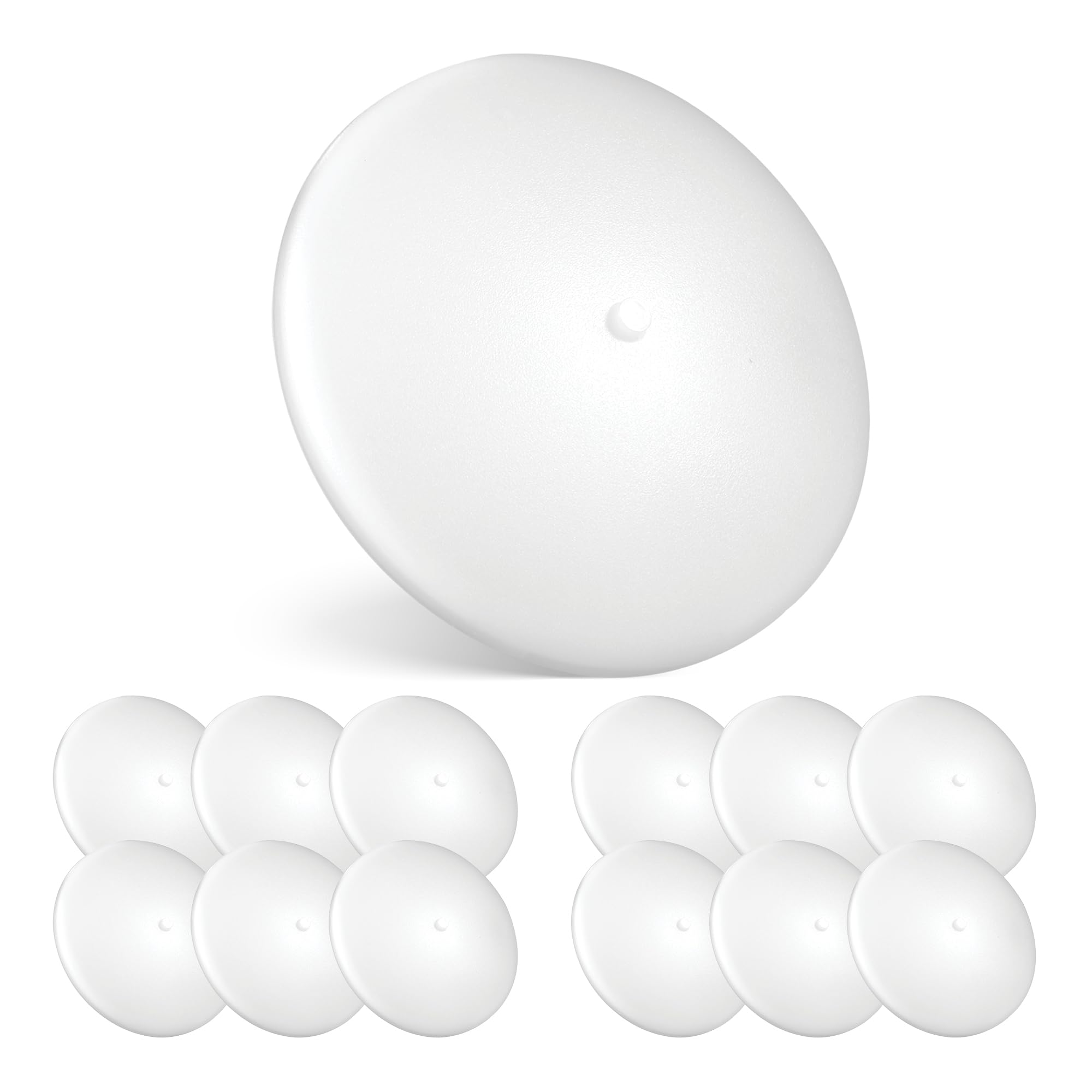 Parmida (12 Pack) Led Rv Dome Ceiling Lights 5Cct  On/Off Switch  Dimmable  Surface Mount Interior Puck Light  Slim Motorhome  Trailer  Camper Lighting  5W  27/3/35/4/5/6K  Damp Location  4.5 Inch