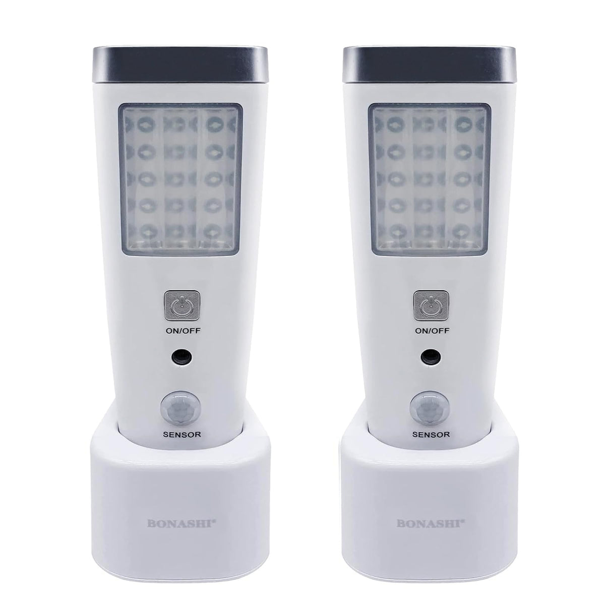 4-In-1 Motion Sensor Wall Night Light, Power Failure Led Light, Emergency Flashlights, Rechargeable Torch, Plug In Power Outage