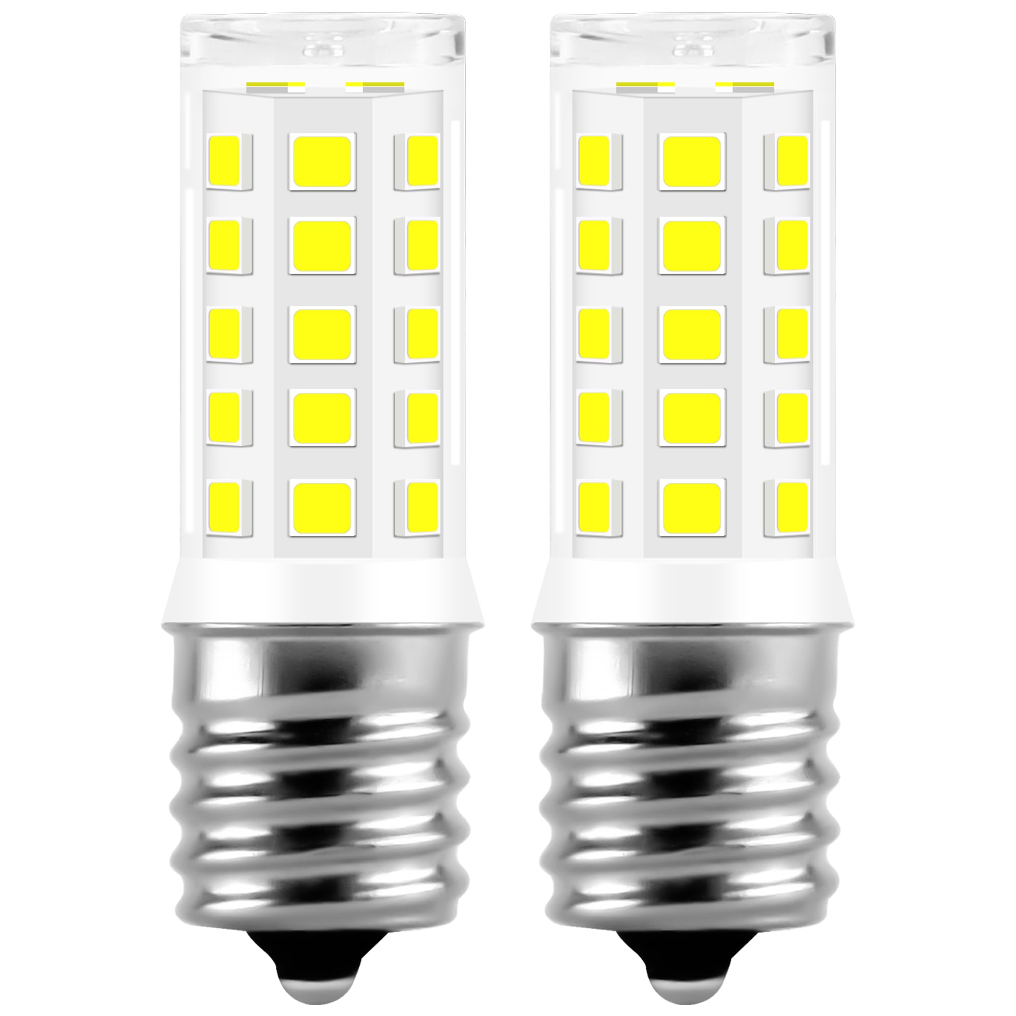 ROOAUG 5304517886 Kei D28A Refrigerator Light Bulb Replacement,E17 led Bulb,Freezer Light Bulb 3W AC100-130V Daylight White, 2PA