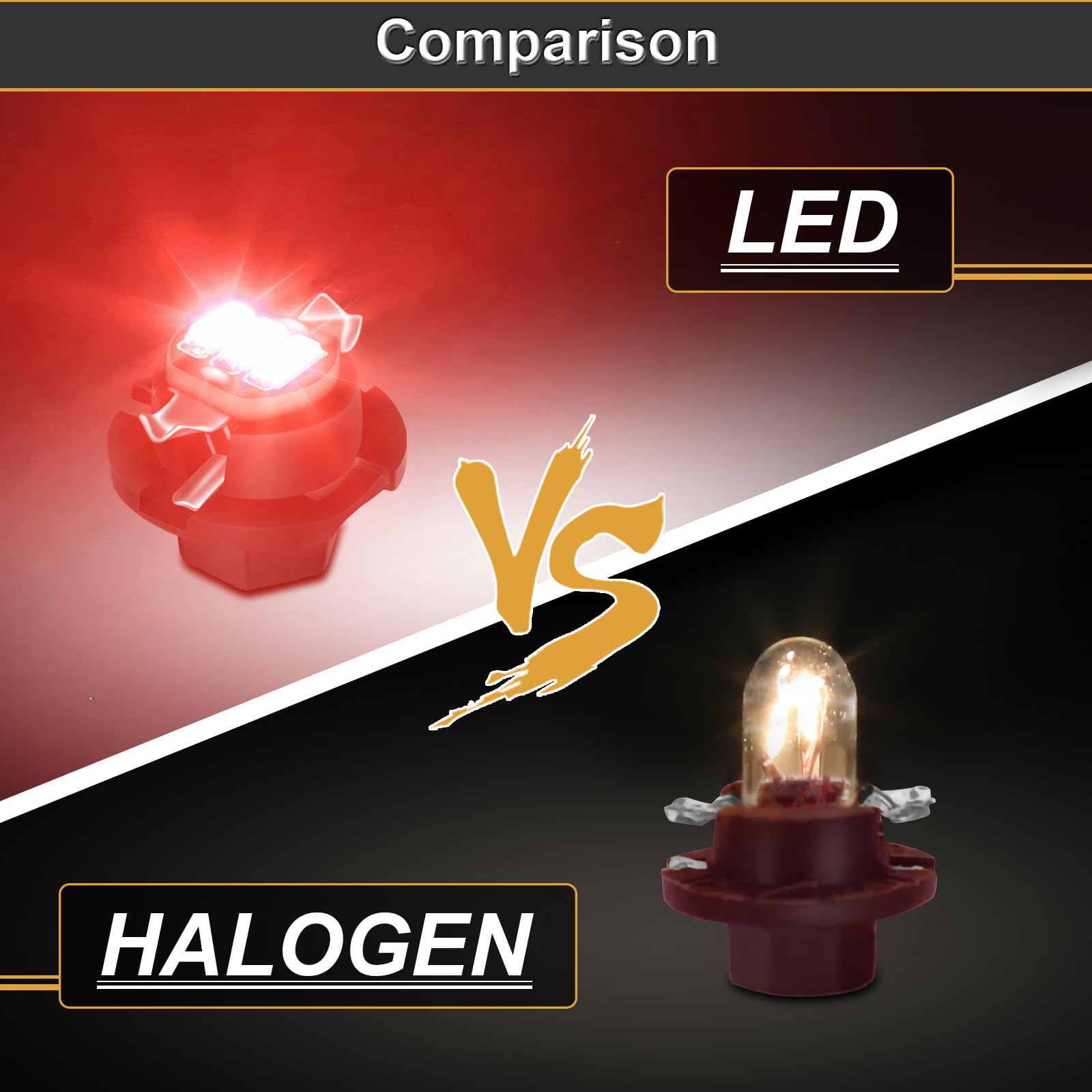 RAVSOFT Speedometer LED Bulbs Kit Replacement for 2002-2006 Dodge Ram 1500 2500 3500, Red, Pack of 14