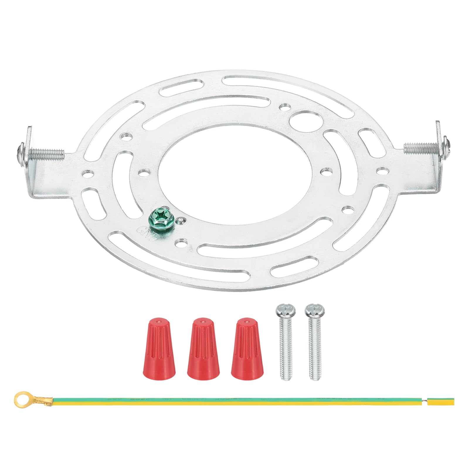Patikil 125Mm (4.9'') Universal Light Fixture Mounting Bracket Kit, Light Crossbar Round Ceiling Plate With Screw For Wall Light