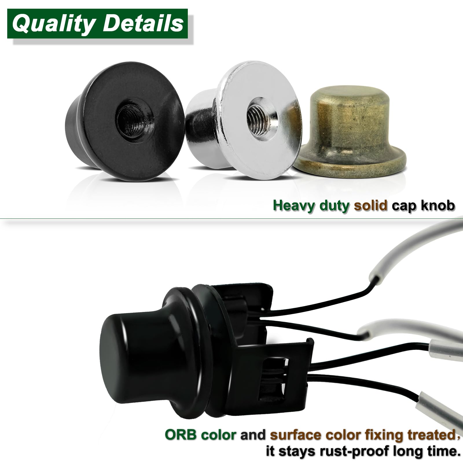 Emnooti Lamp Shade Clip Adapter - Metal, Black, 2Pcs, Includes Finial & Levellers For Secure Fit, Model Sl-Vg106