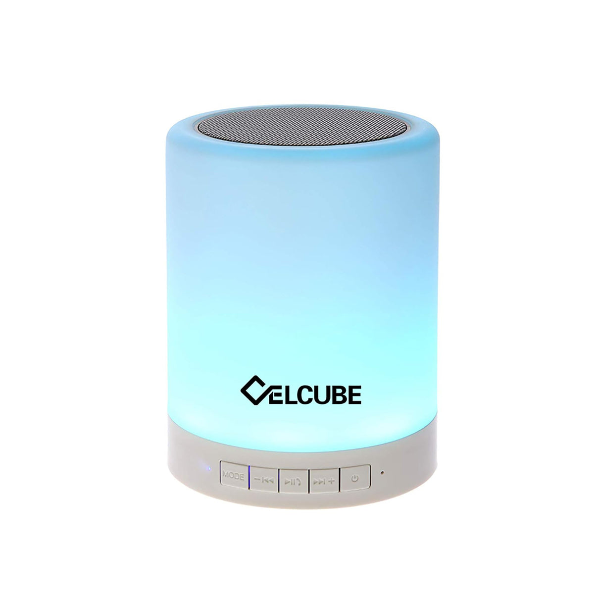 Celcube Night Light Bluetooth Speaker, Touch Bedside Lamp with Wireless Bluetooth Speaker, Smart Dimmable Color Night Light, LED