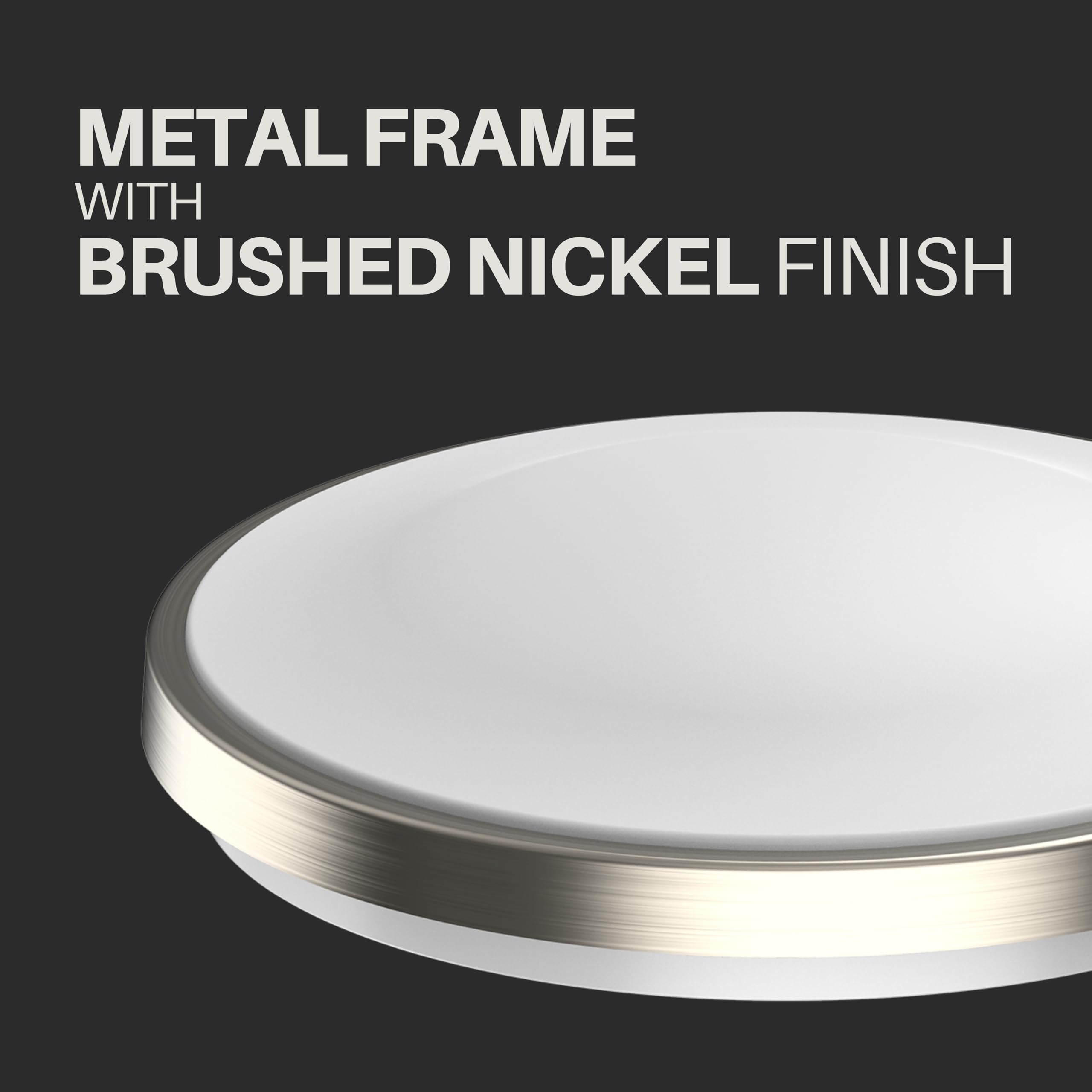 Dymond 11&quot; Led Flush Mount Ceiling Light Dimmable Adjustable Switch Color Temperature 5 Cct Warm To Cool White 2700K/3000K/3500K/4000K/5000K Selectable (11 Inches)