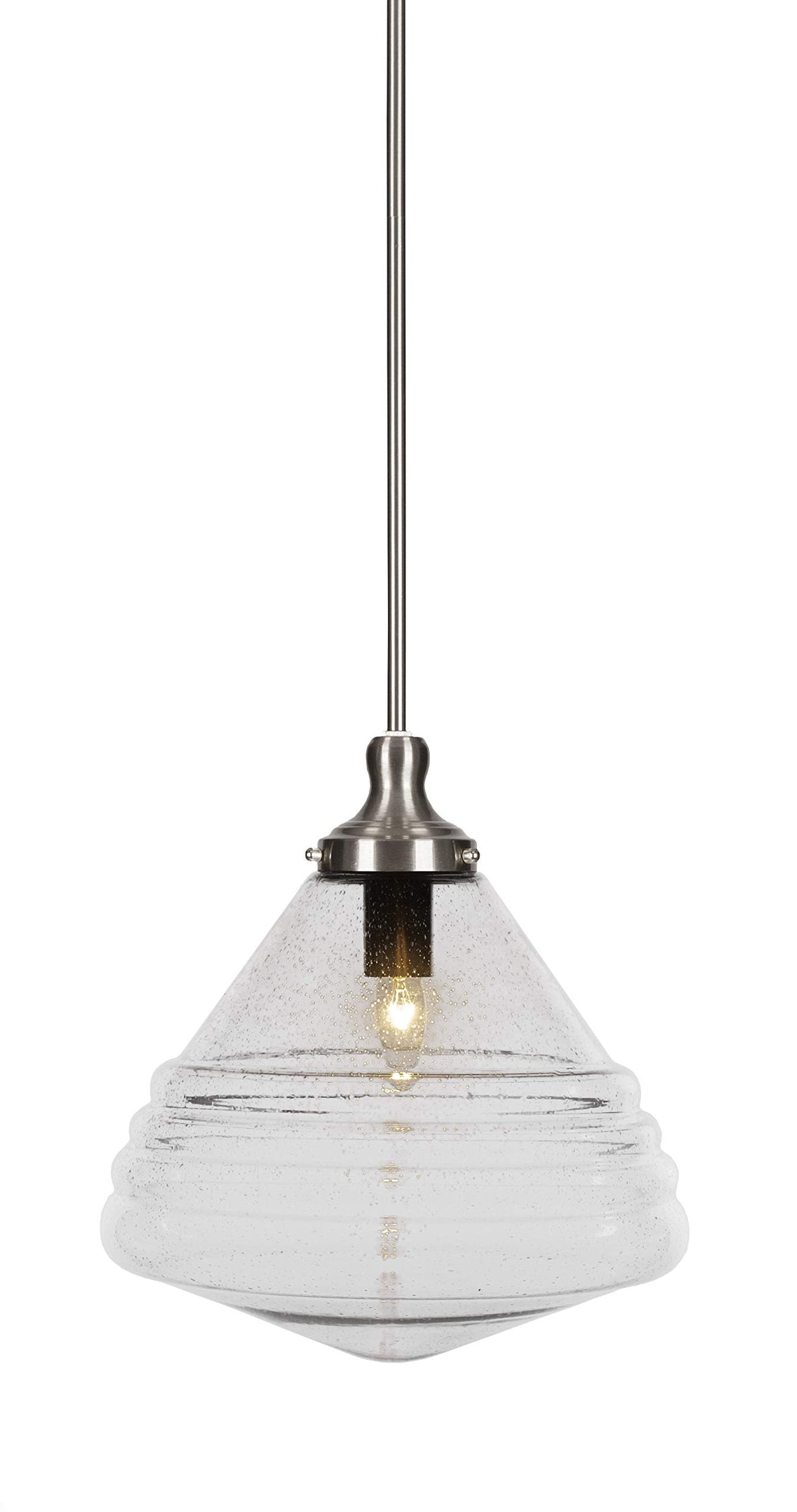 Juno 1 Light Pendant in Brushed Nickel (78-BN-4730)