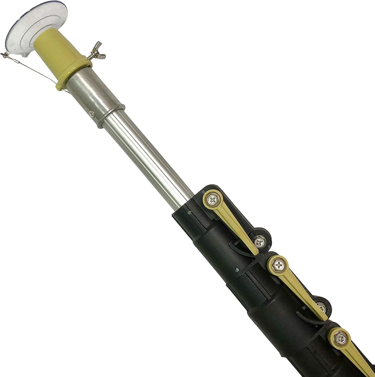 DOCAZOO Light Bulb Changer for High Ceilings - Heavy Duty Suction Cup Attachment, Head Only, Transparent