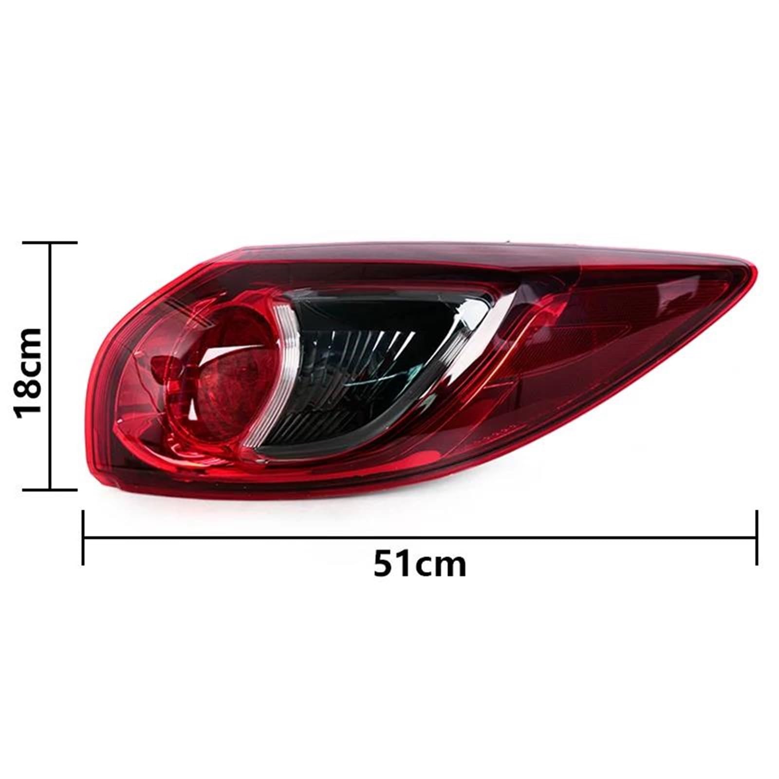 Car Tail Light Car Rear Tail Light For Mazda Cx5 Cx-5 2013 2014 2015 2016 Brake Stop Reversing Brake Lamp Taillight Shell Withou