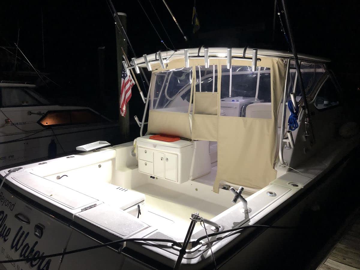 Black Oak Marine Spreader Light - 40W, 3120 Lumens, IP69K, 120° Beam, 4-Inch, White, Model 4MS-S