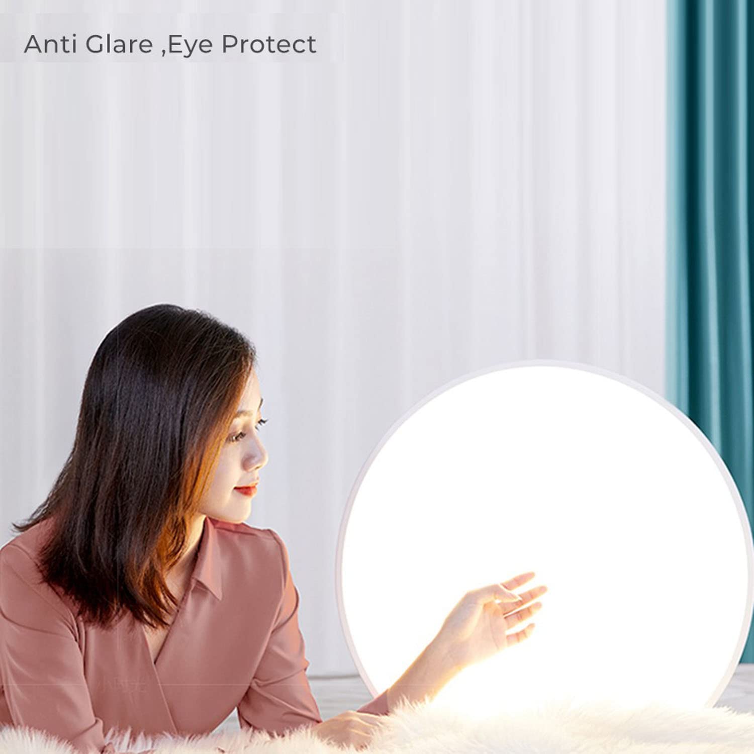 Lexier 4Pack 12 Inch 3200Lm Flush Mount Led Ceiling Lights,White 28W Slim Ceiling Light Fixture Round Day White 6000K Thin Round