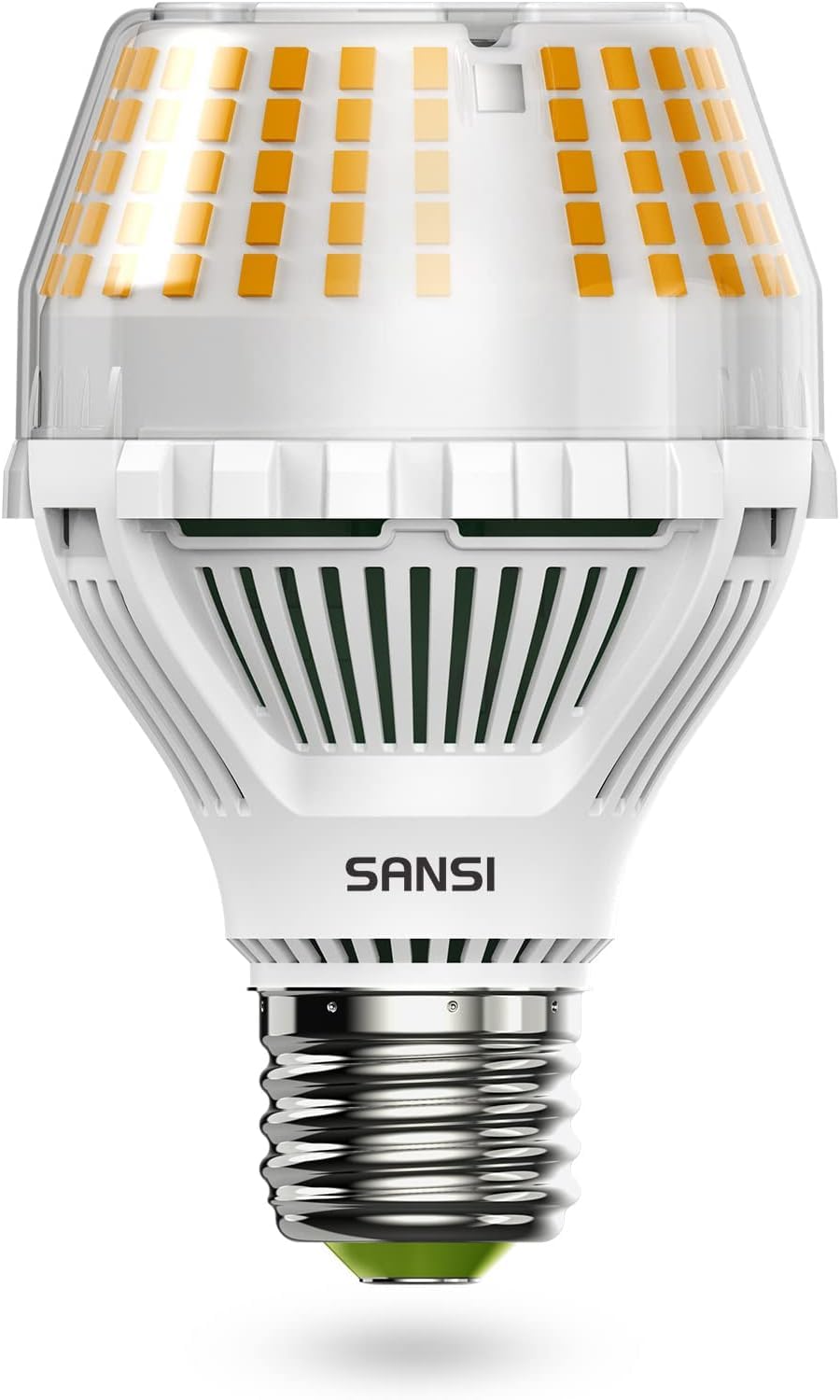 Sansi Dimmable Led Light Bulb 150 Watt Equivalent, A19 2500 Lumens 3000K Soft White Light Bulb, E26 Base, 22.5 Years Lifespan, 1