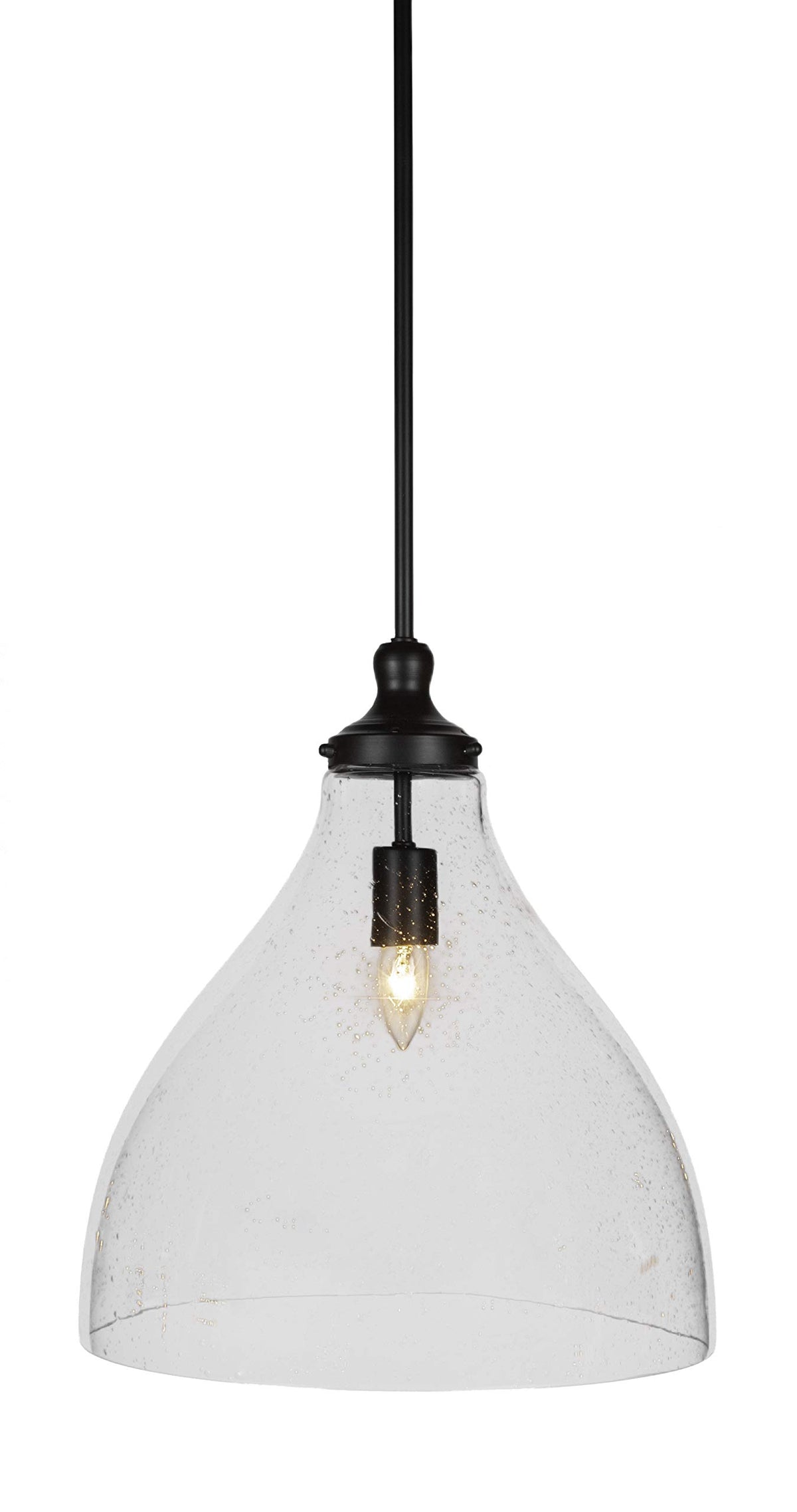 Juno 1 Light Pendant In Matte Black (77-Mb-4740)