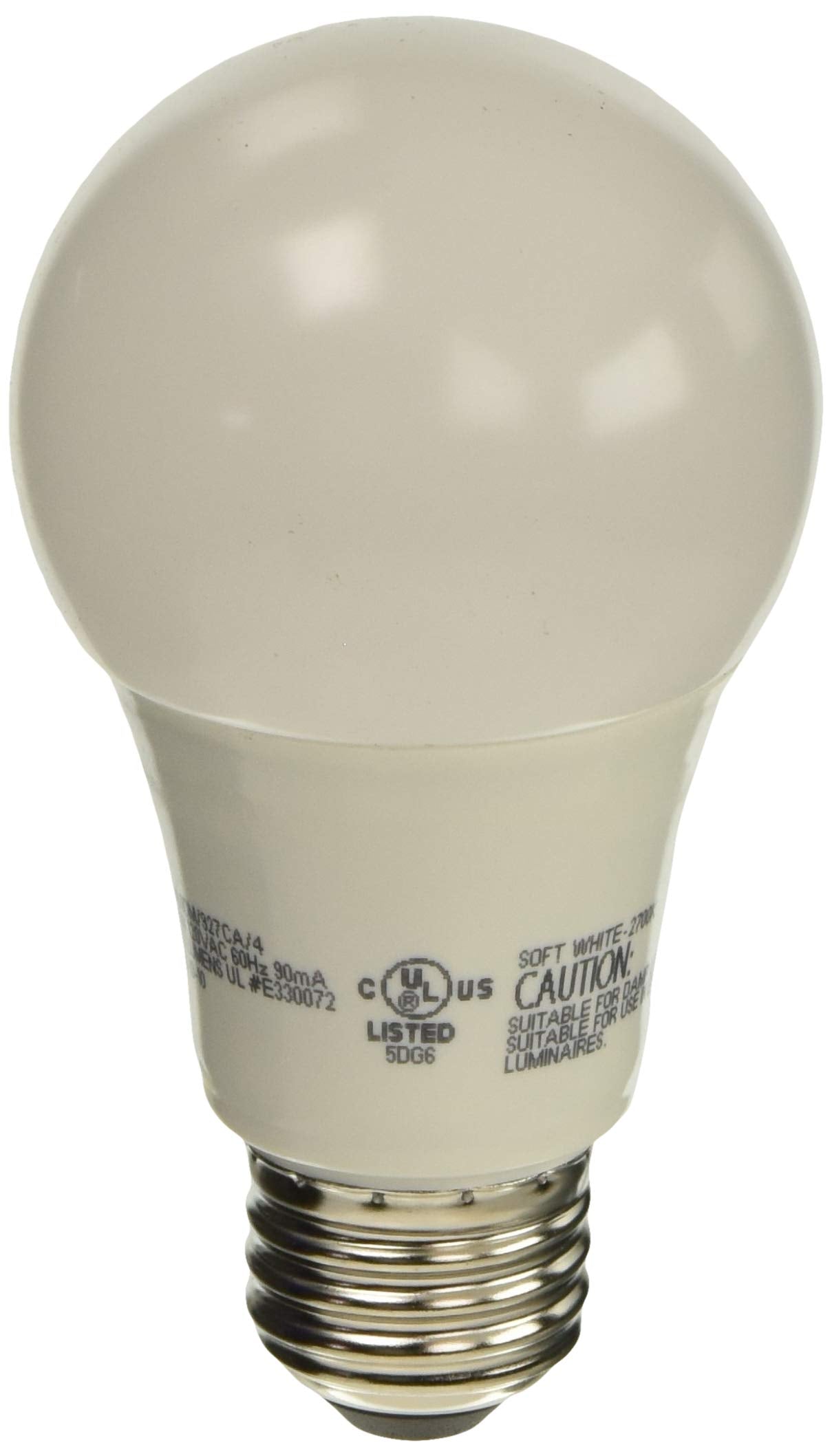 Feit Electric 60W A19 LED Bulb OM60DM/927CA/4 Soft White 2700K
