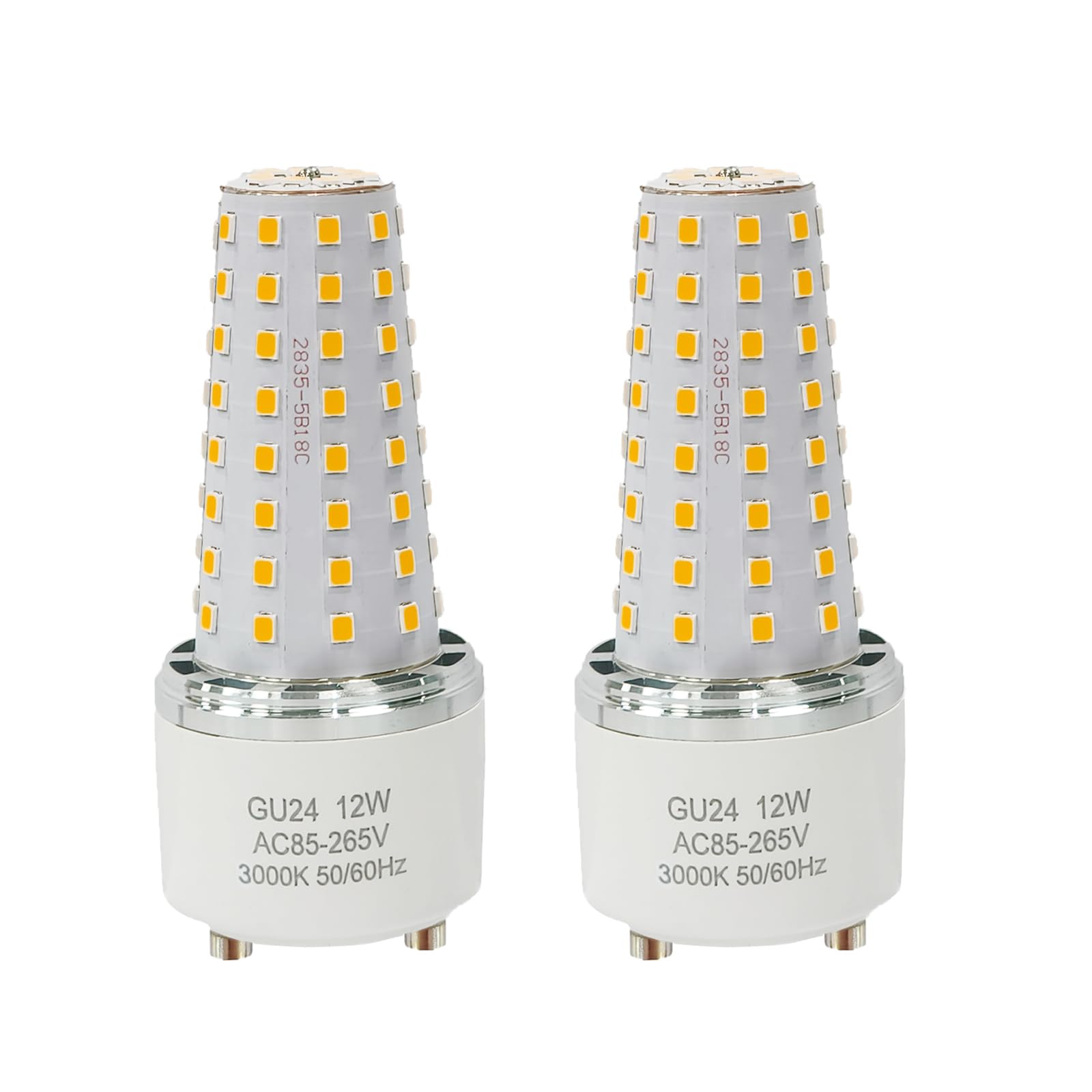 Xrzt Gu24 Led Bulb - 100W Equivalent, Gu24 Base 2-Prong Light Bulbs For Home, Office, Commercial Use | Indoor/Outdoor Lighting 1