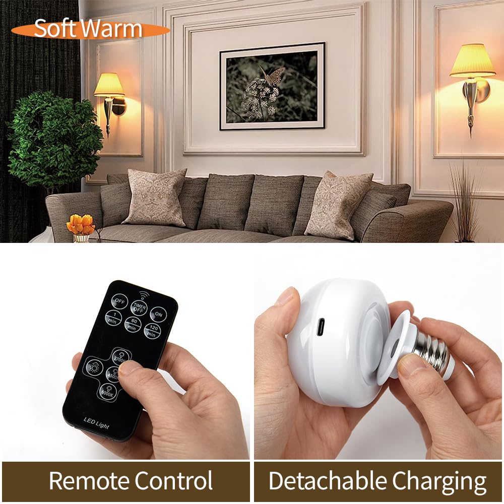 Blueye Night Light,Bpa Free,Remote Control,3Cct Colors,2000Mah Battery,Manual Button,No Flicker For Kids,Baby,Nursery,Small Port