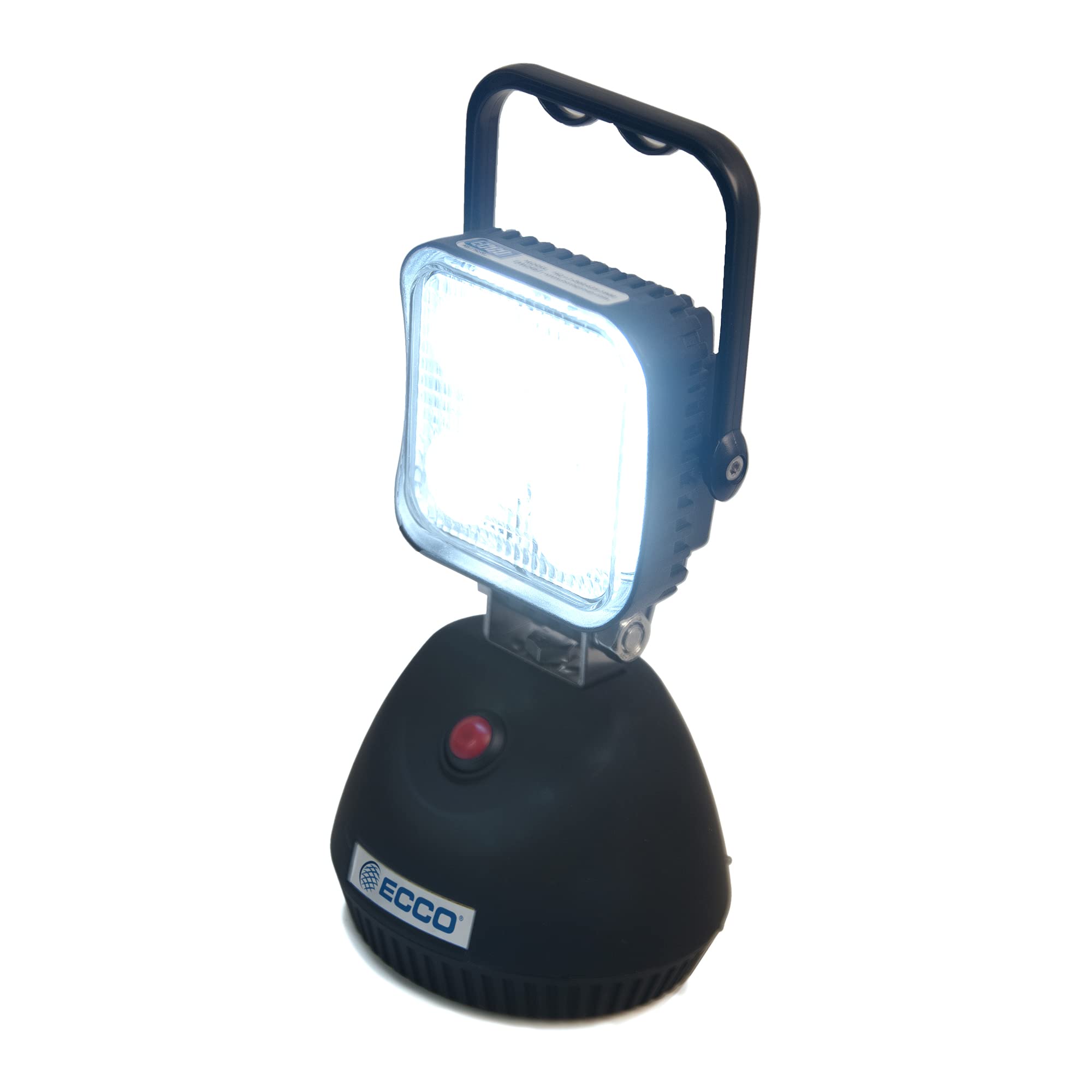 ECCO EW2461 Portable Wireless Rechargeable Magnetic LED Flood Work Light, Small, Black, Aluminum