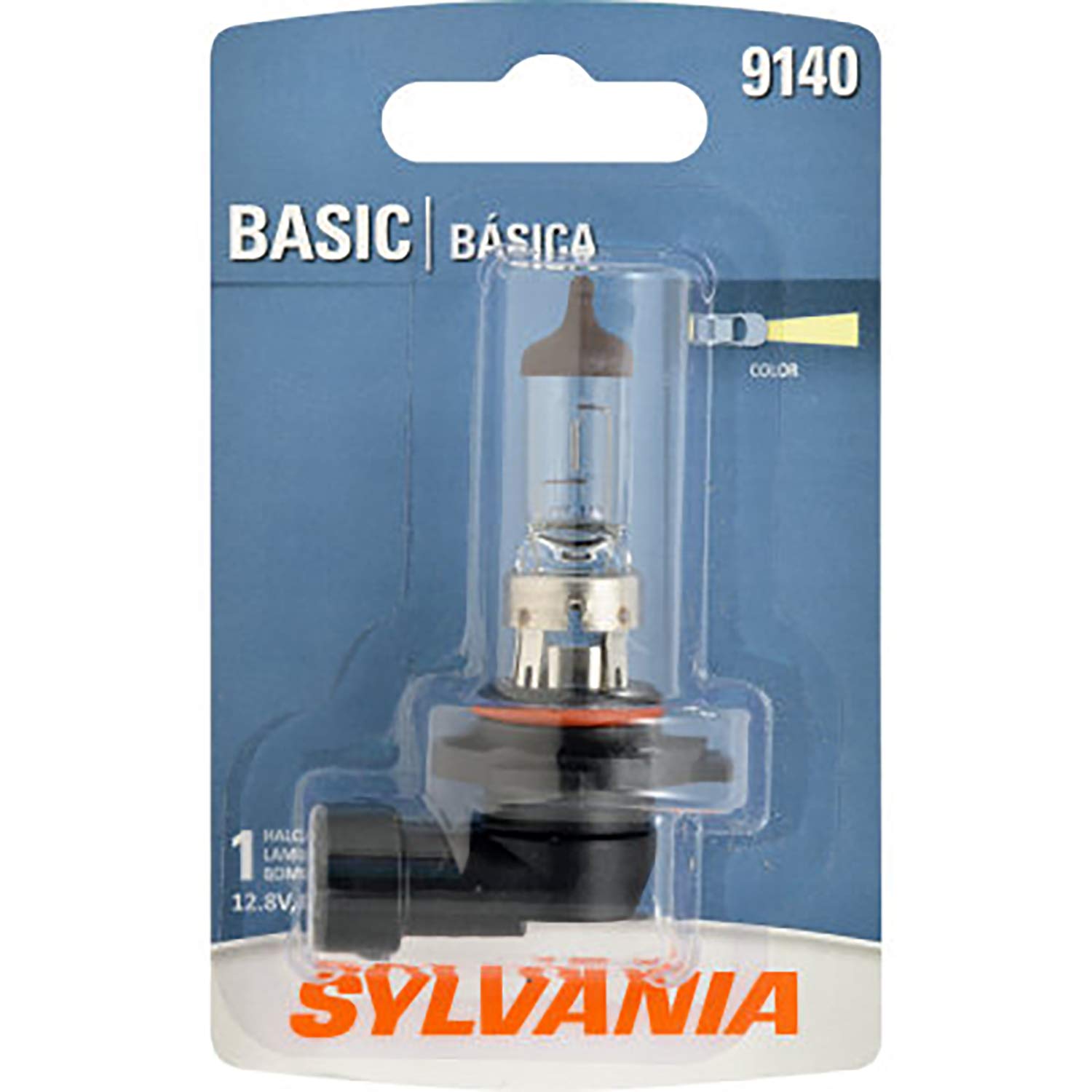 SYLVANIA 9140 Halogen Light Bulb for Fog Applications - Black, 1 Bulb