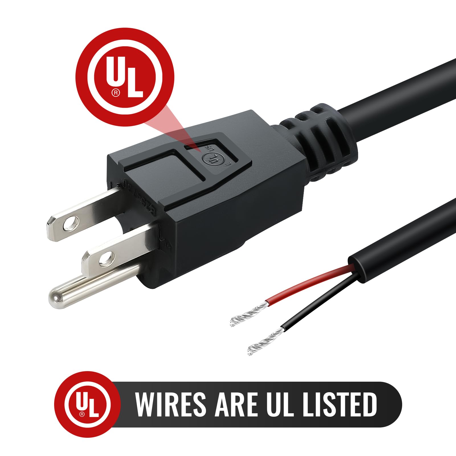 Led Driver 300W 12V Dc 25A Waterproof Ip68 Power Transformer Adapter, 90-265V Ac Input With Active Pfc 3-Pin Plug - For Led Stri