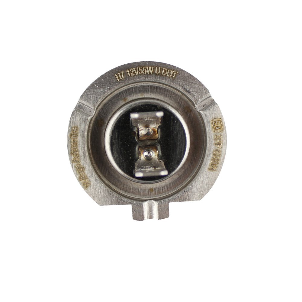 Voltage Automotive H7 Halogen Bulb (Pair) - Standard Replacement For High Beam Low Beam Driving Fog Lights